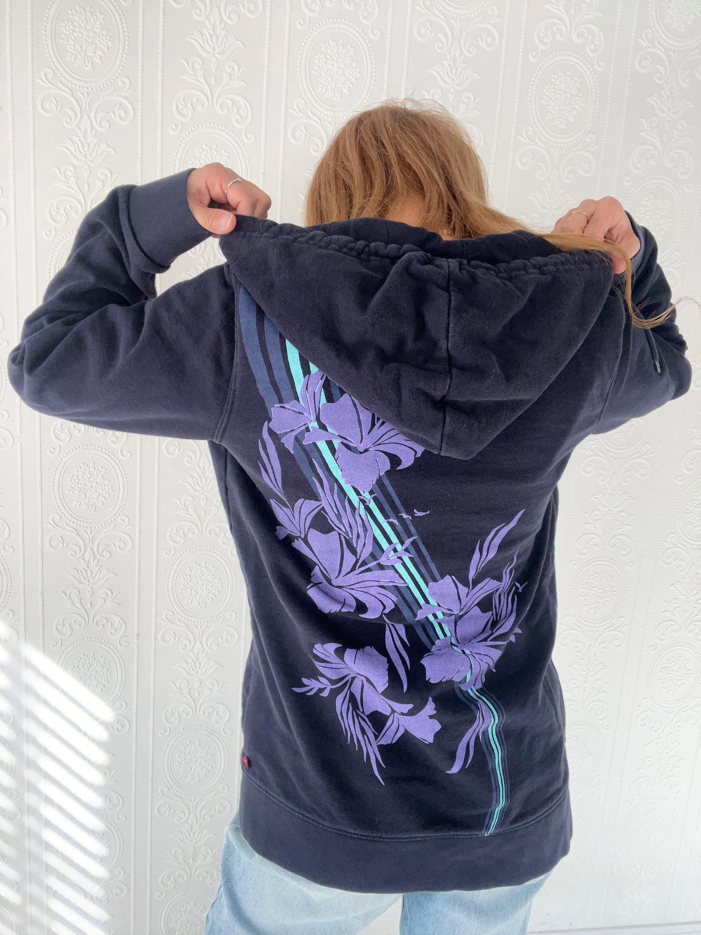 【O'Neill】00's O'Neill Y2K Surf zip up Hoodie (women's L)