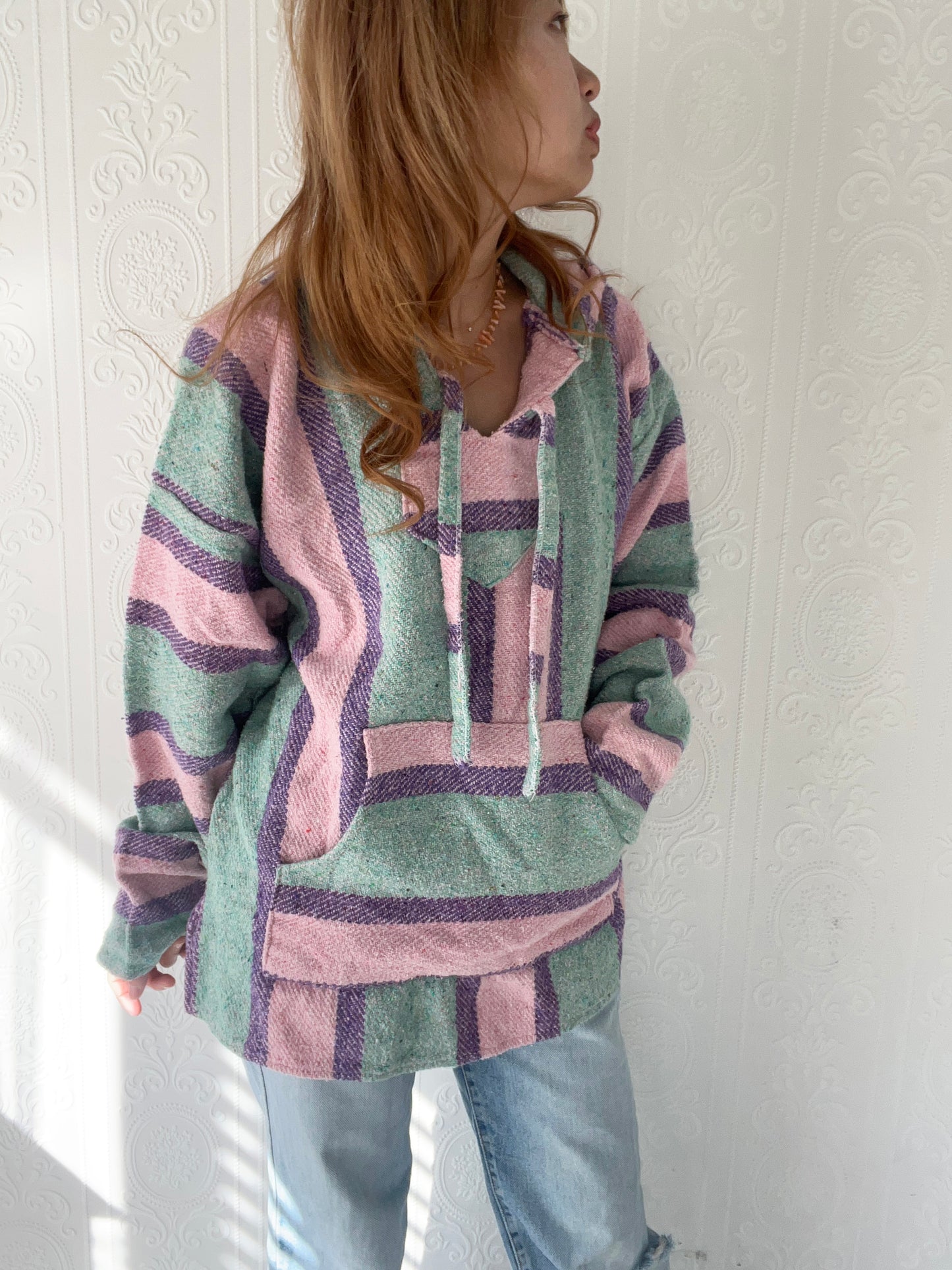 TIPICOS CUAHUTLE mexican parka Baja Hoodie (size:XL))