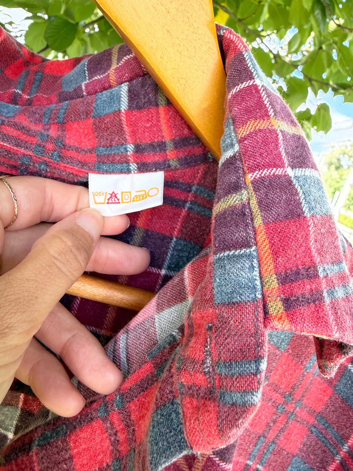 80's Laurentienn Light Flannel Shirt (men's L)