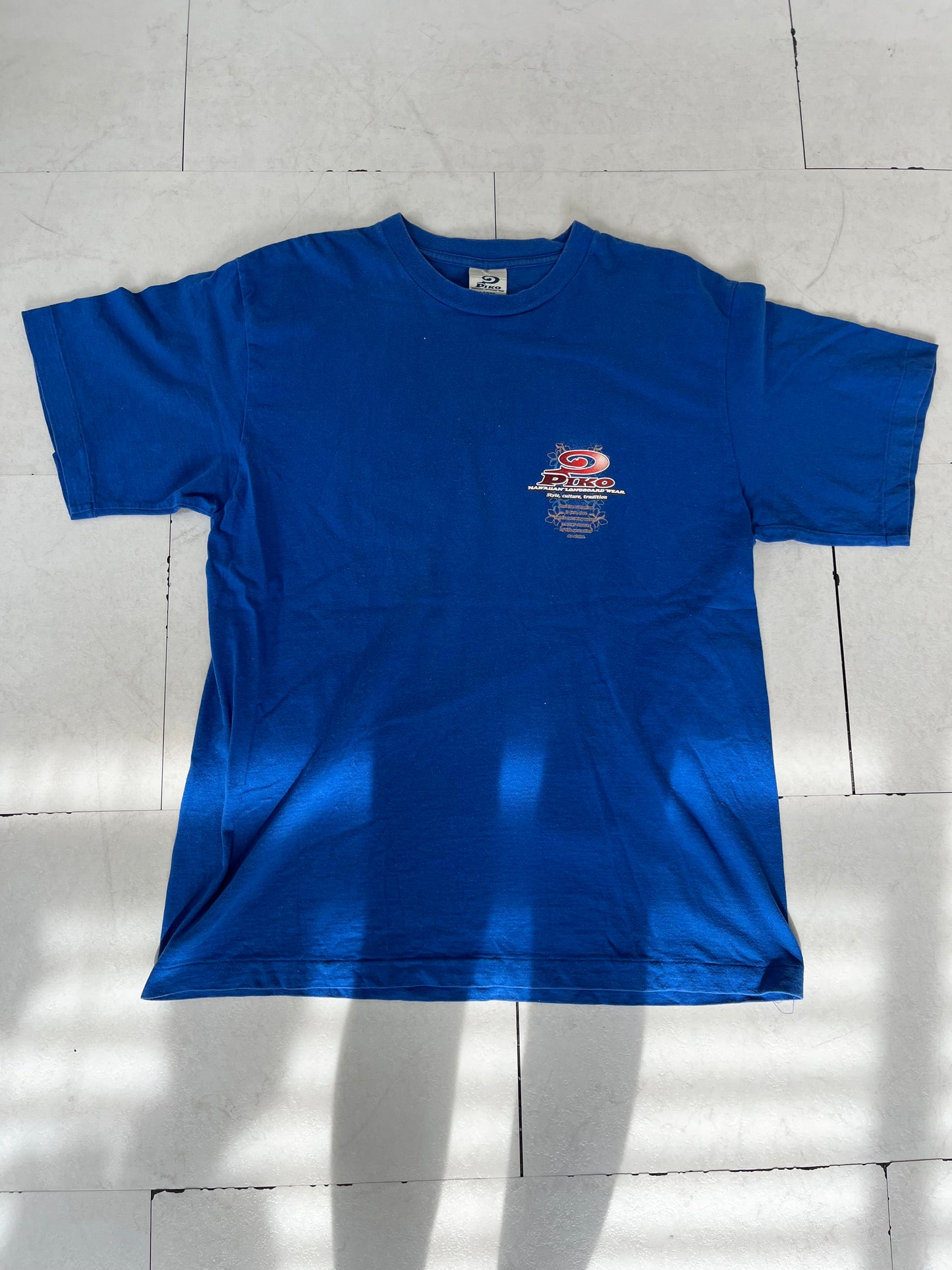 【PIKO】90's PIKO Hawaiian Long Board T-shirt (men's L)