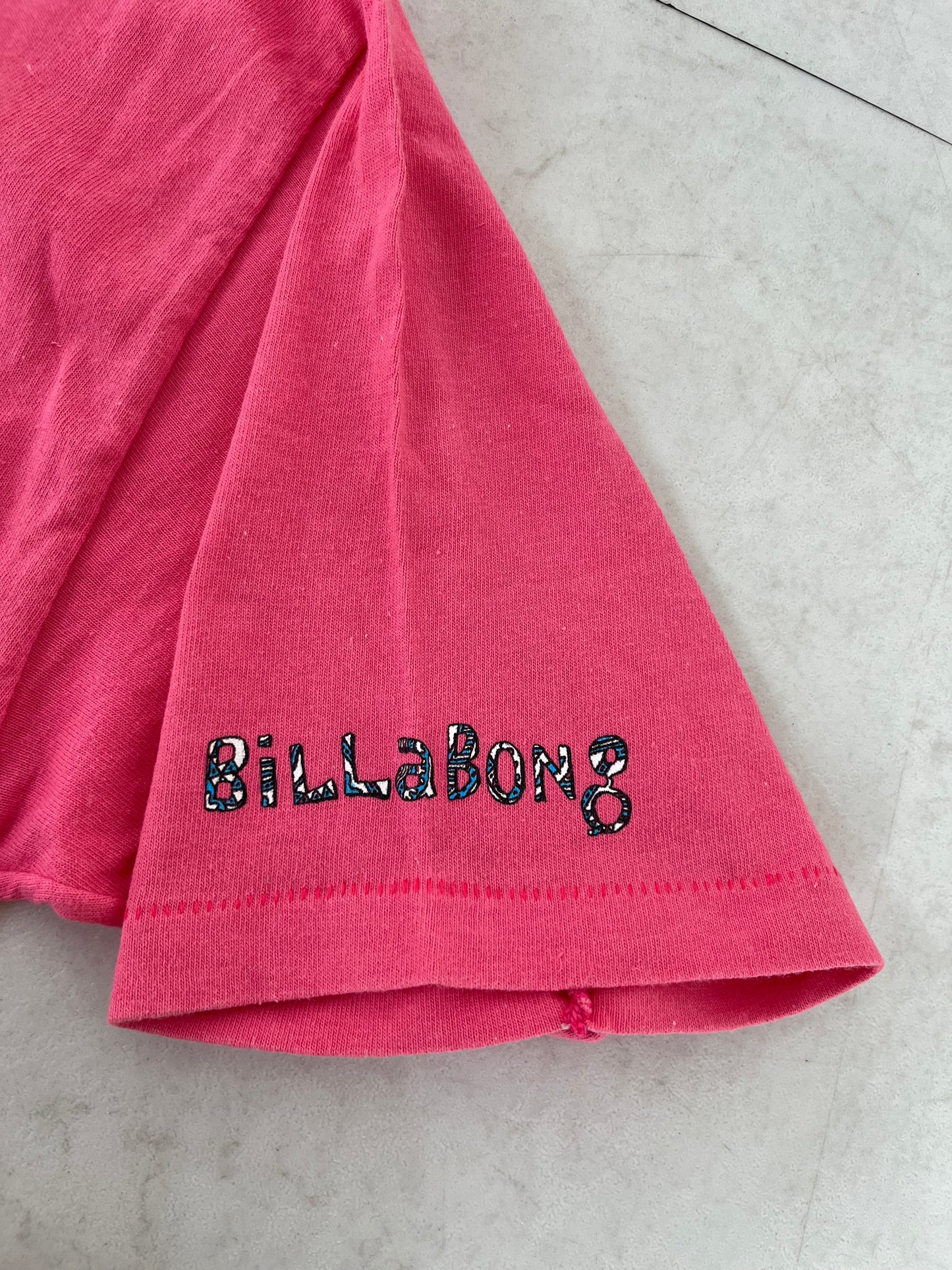 【Billabong】90's billabong 1990 Pink T-shirt(men's M)