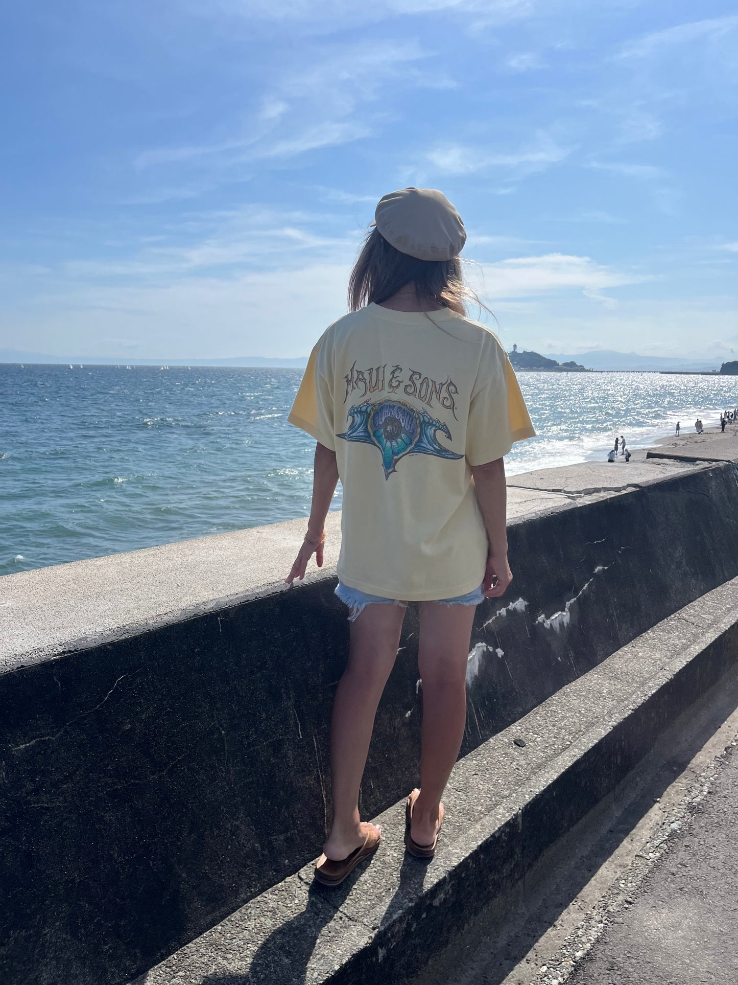 90's MAUI AND SONS Surf T-shirt (men's S相当)