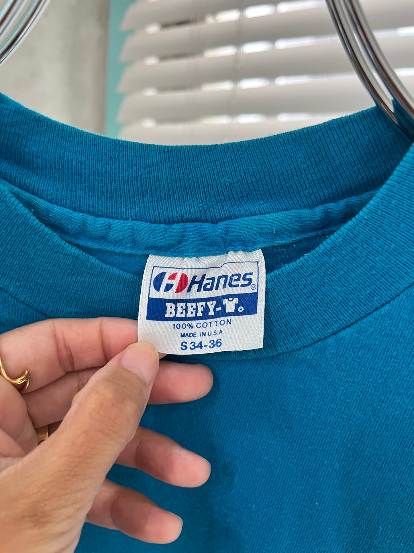 80's vintage Hanes Hawaii Sorbenia T-shirt (men's S)