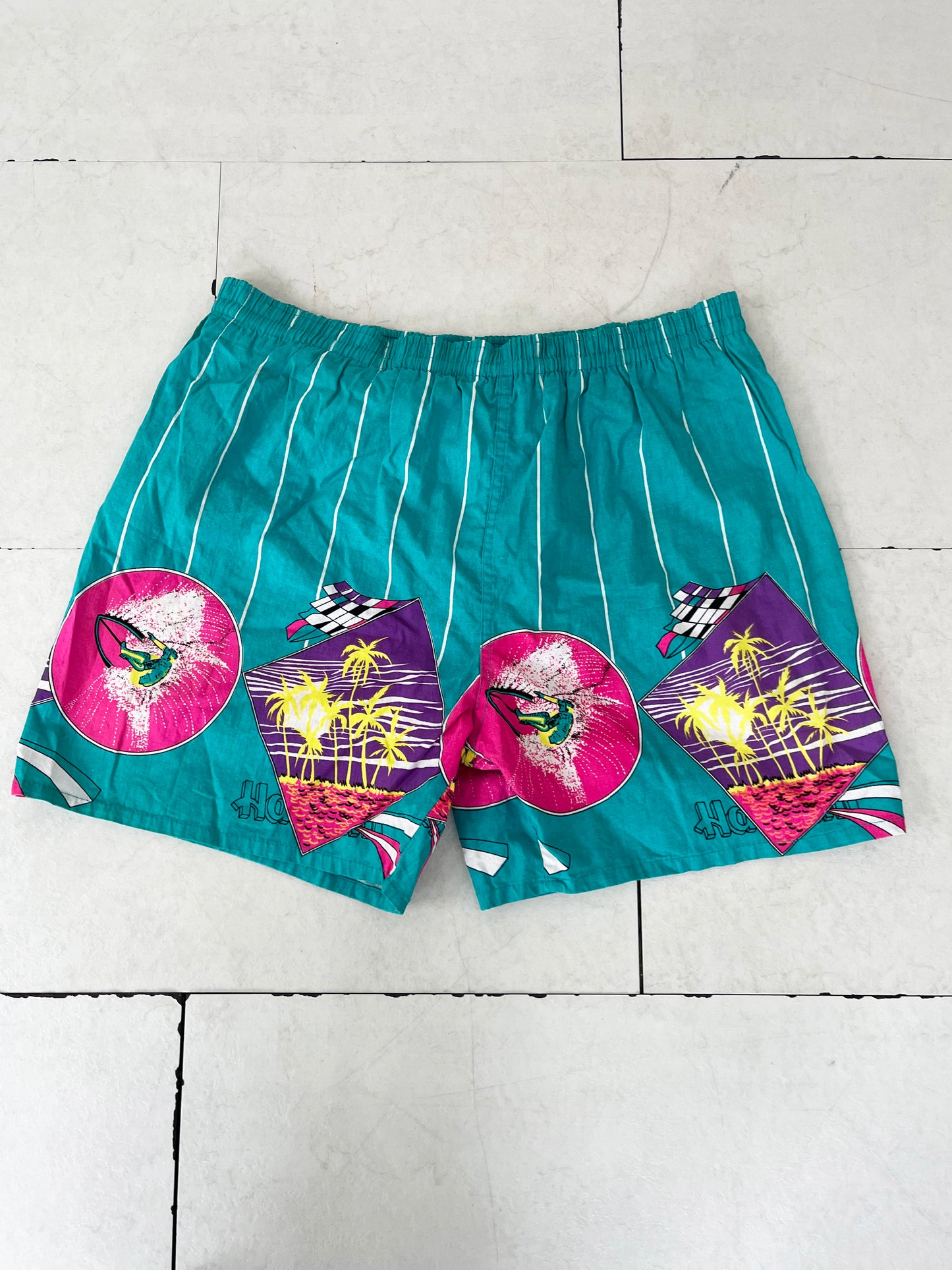 80's Euro vintage Short board Surfing (size M ※実際Lぐらい)
