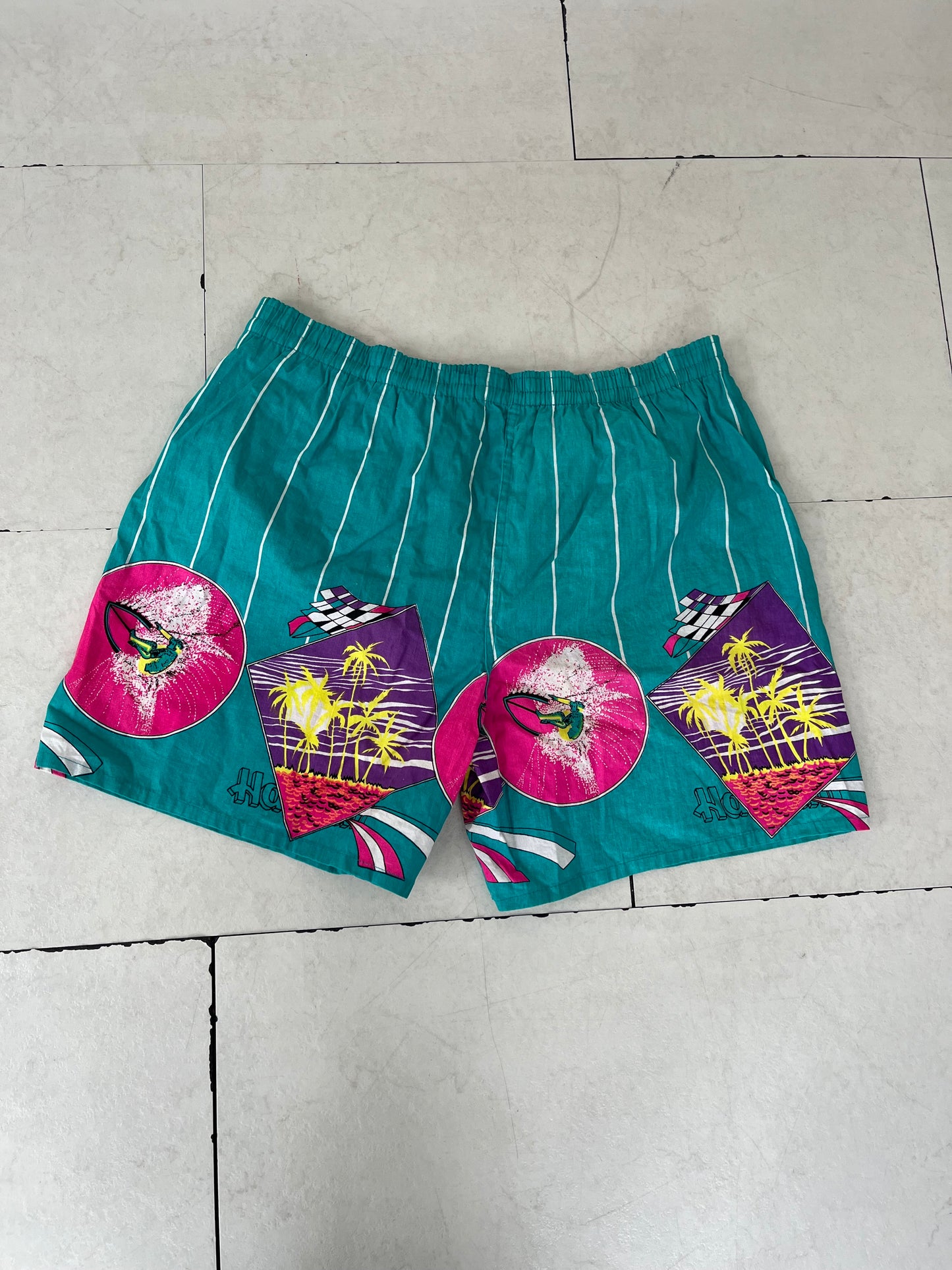 80's Euro vintage Short board Surfing (size M ※実際Lぐらい)