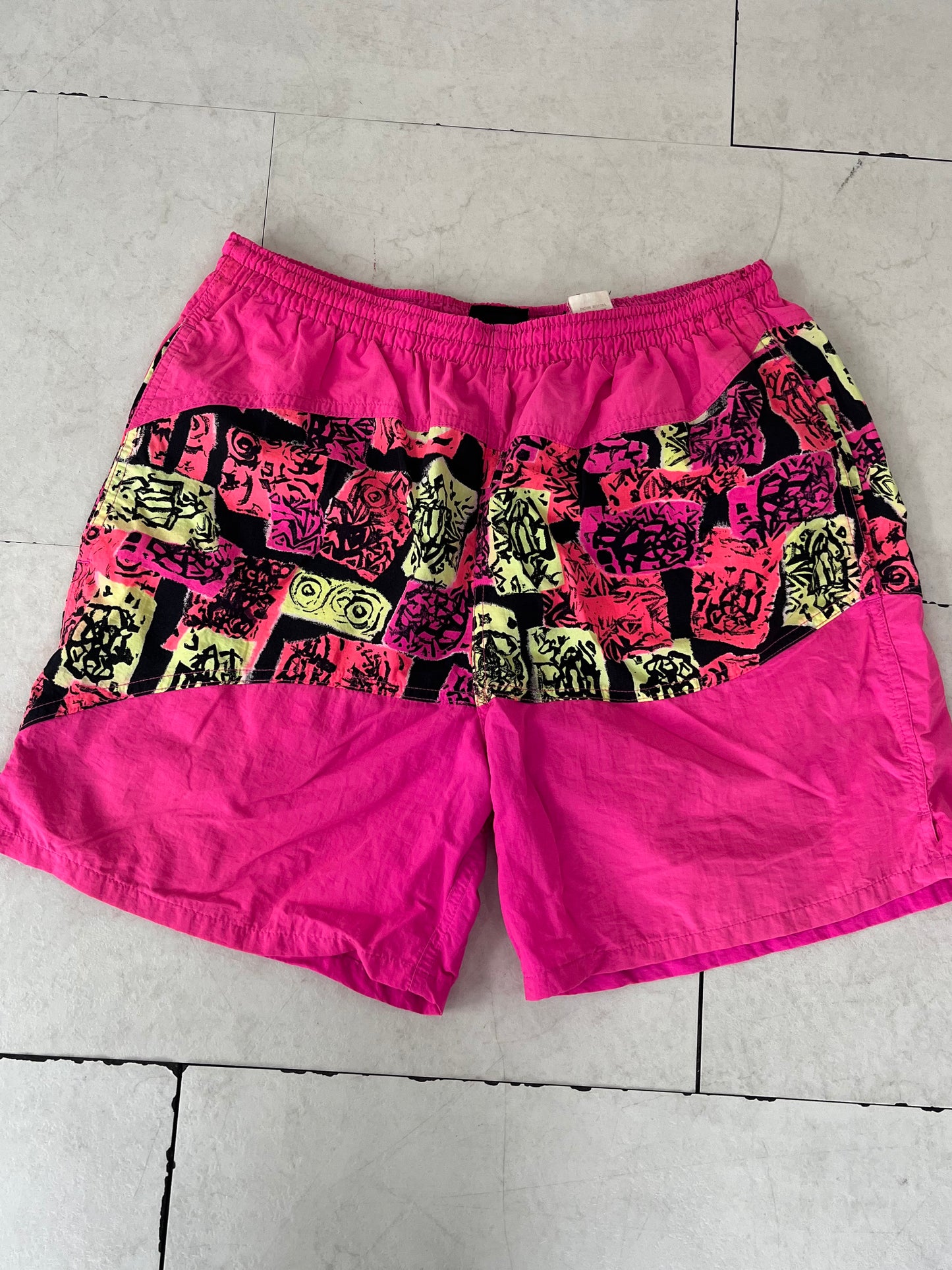 Vintage Hobie Nylon beach shorts (men's M)