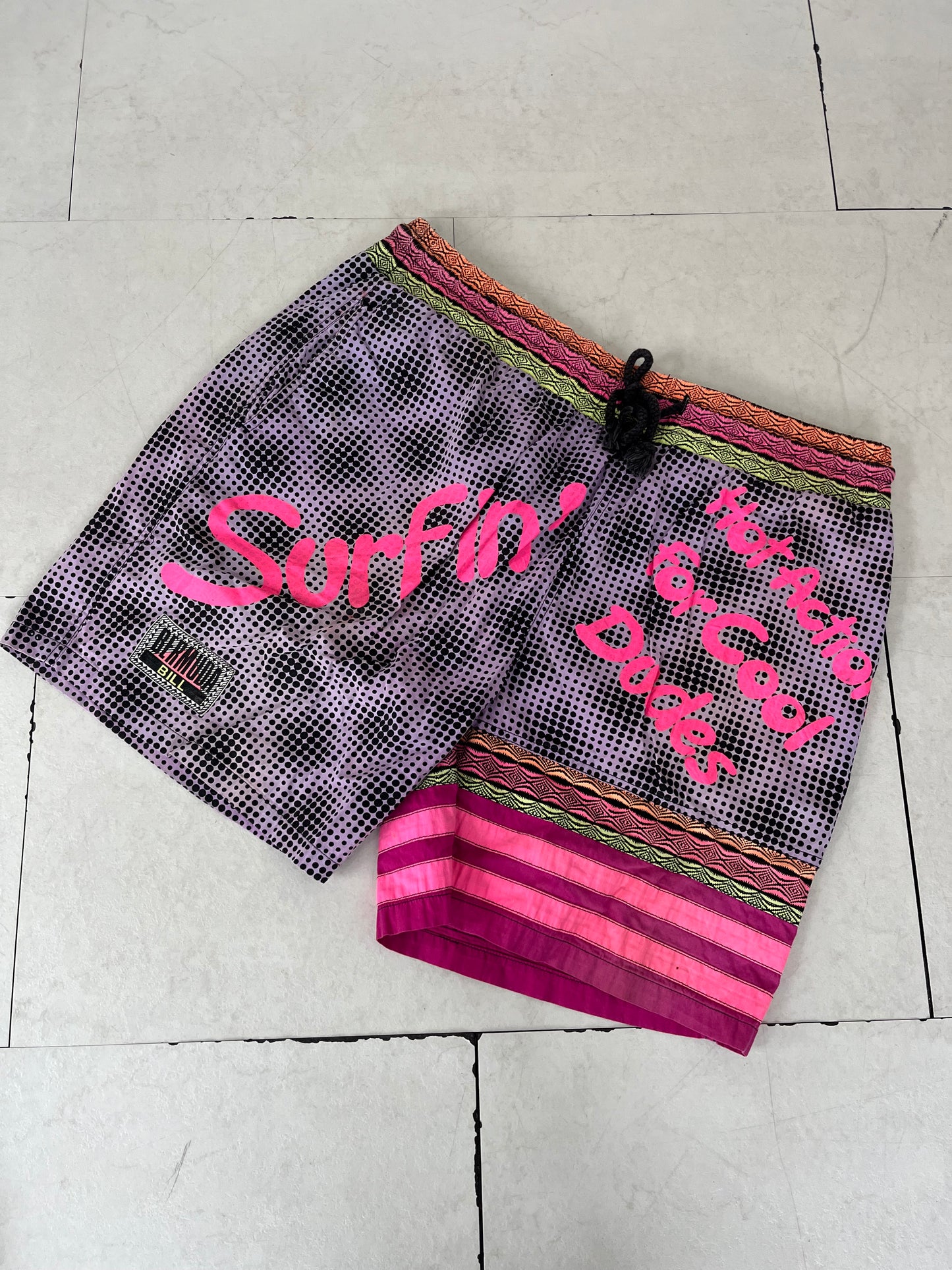 90's BERMUDA BILL Cotton Beach shorts (men's L ※実際はmen's XL相当)