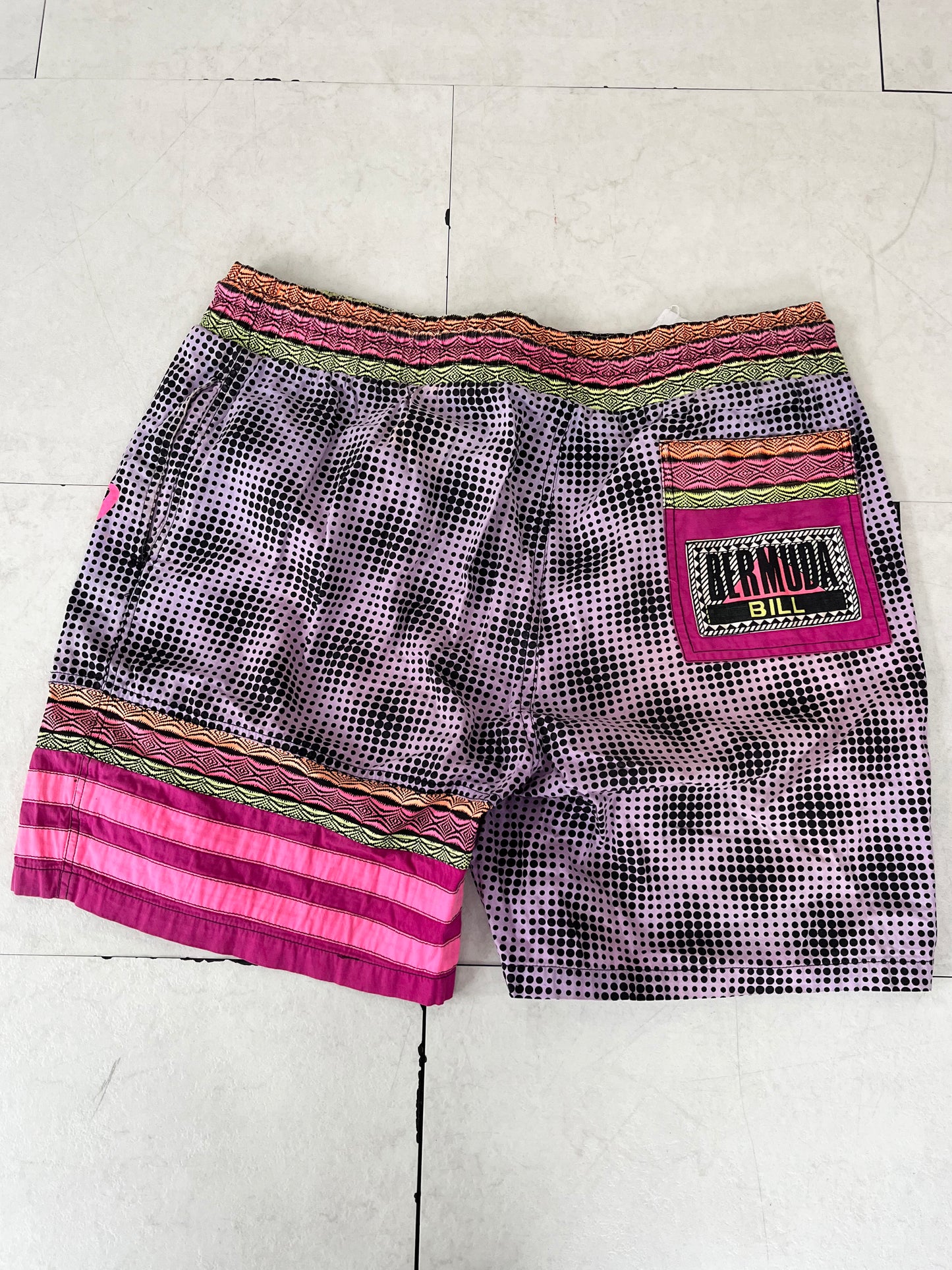 90's BERMUDA BILL Cotton Beach shorts (men's L ※実際はmen's XL相当)