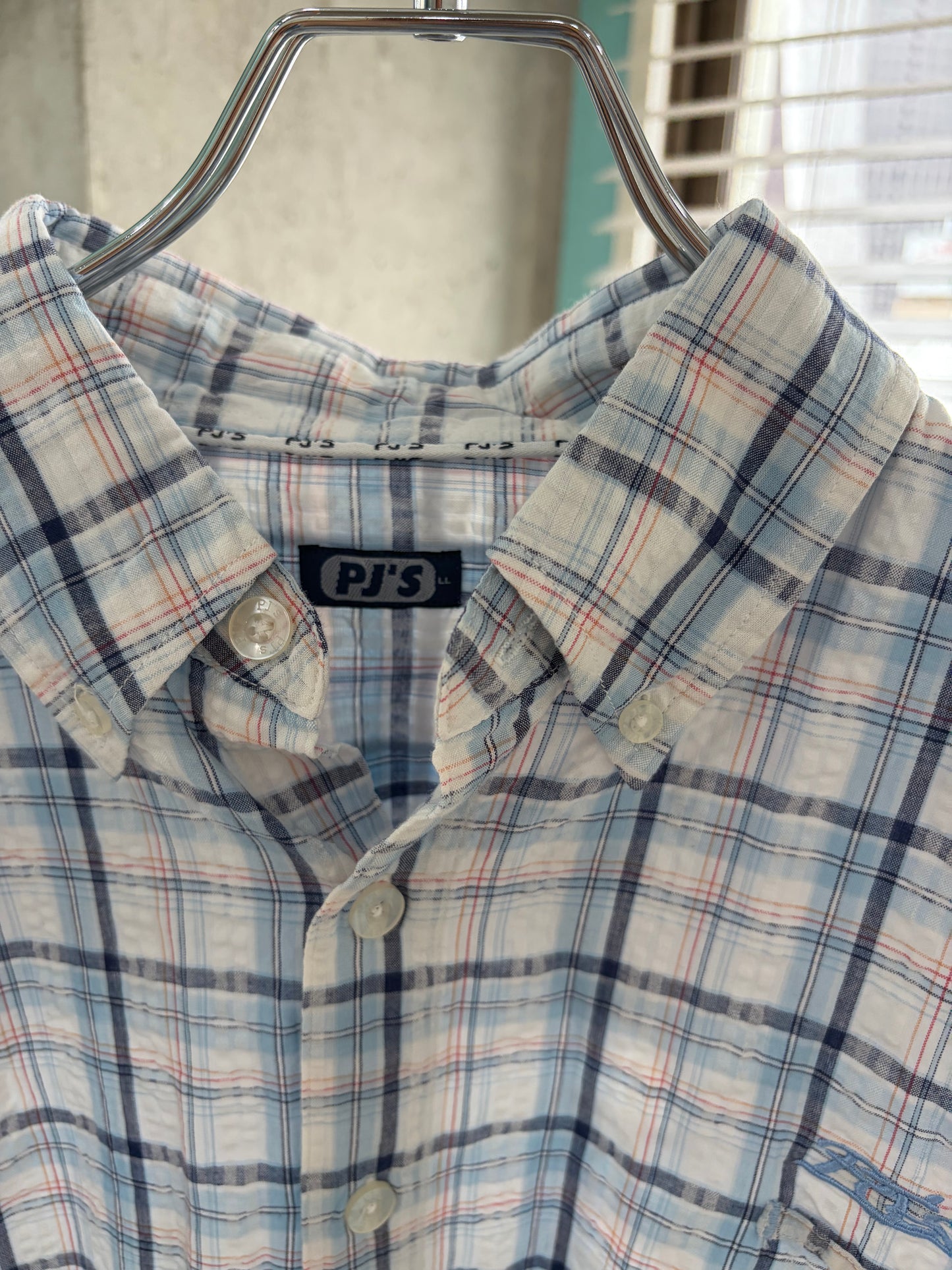 pj's surf cotton shirt white