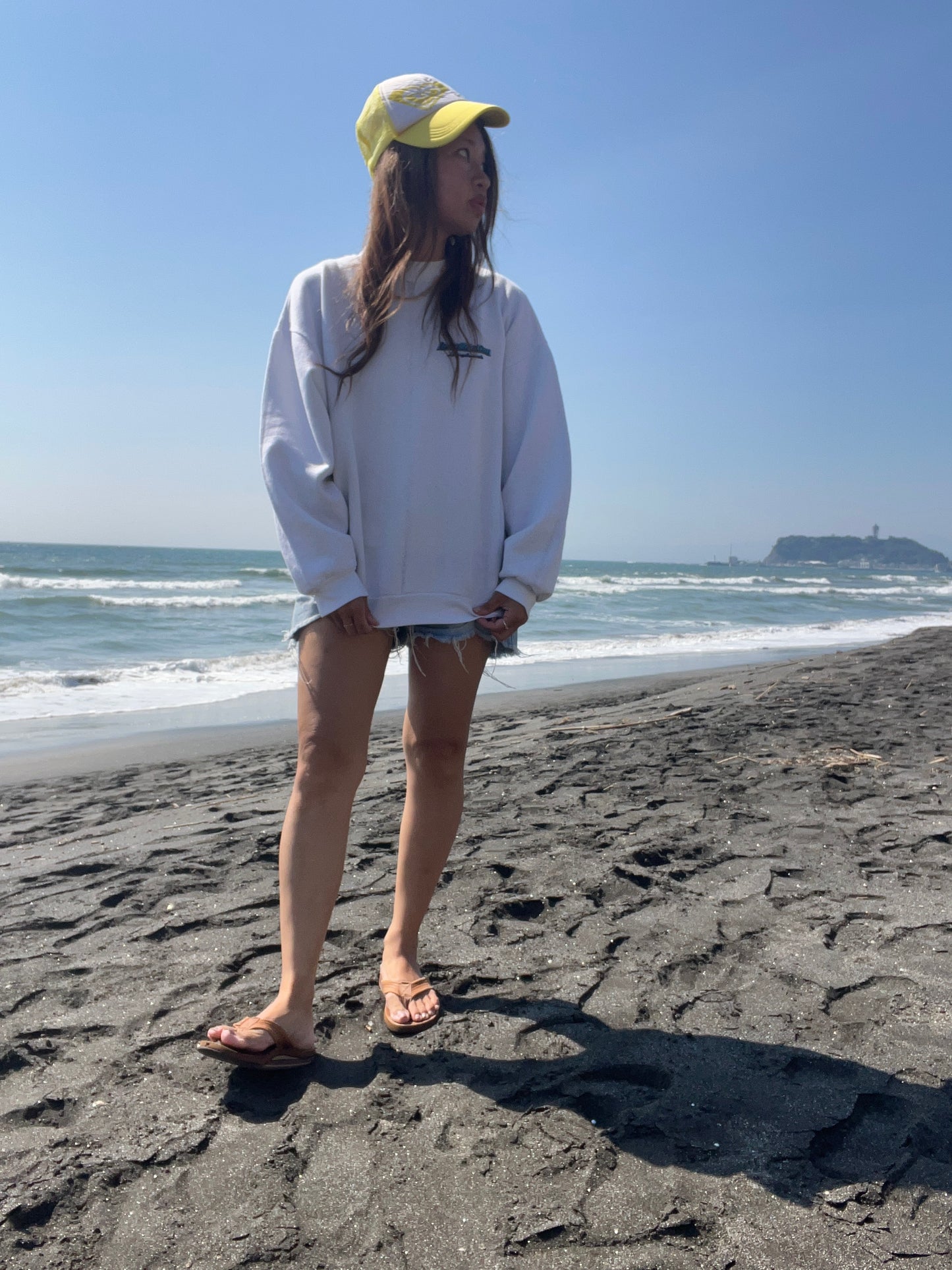 【Local Motion】00's Local Motion Long Board Sweat shirt (men's L)
