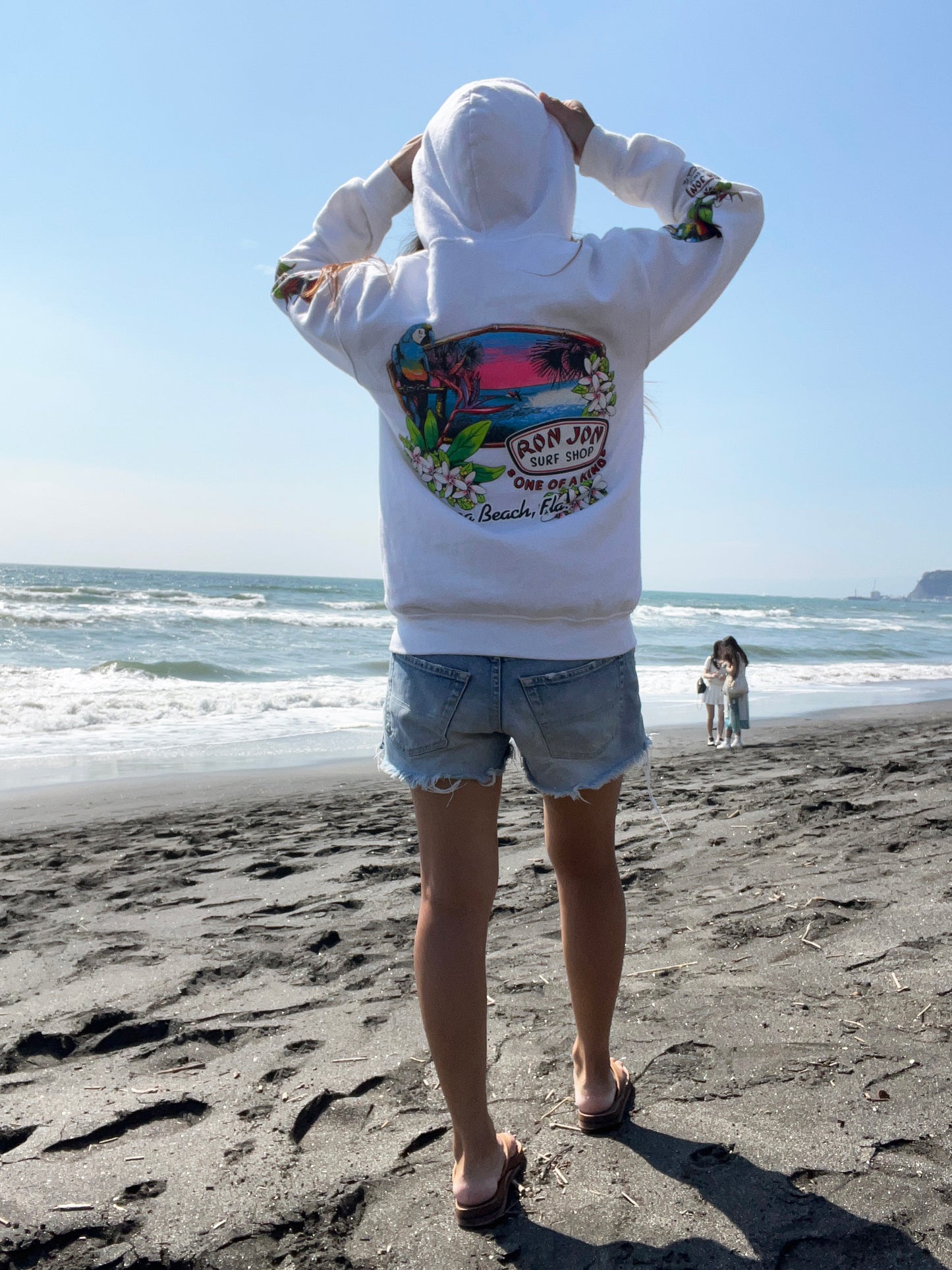 【RONJON SURF CLUB】Ronjon Surf Club Paradise surf Hoodie (men's S)