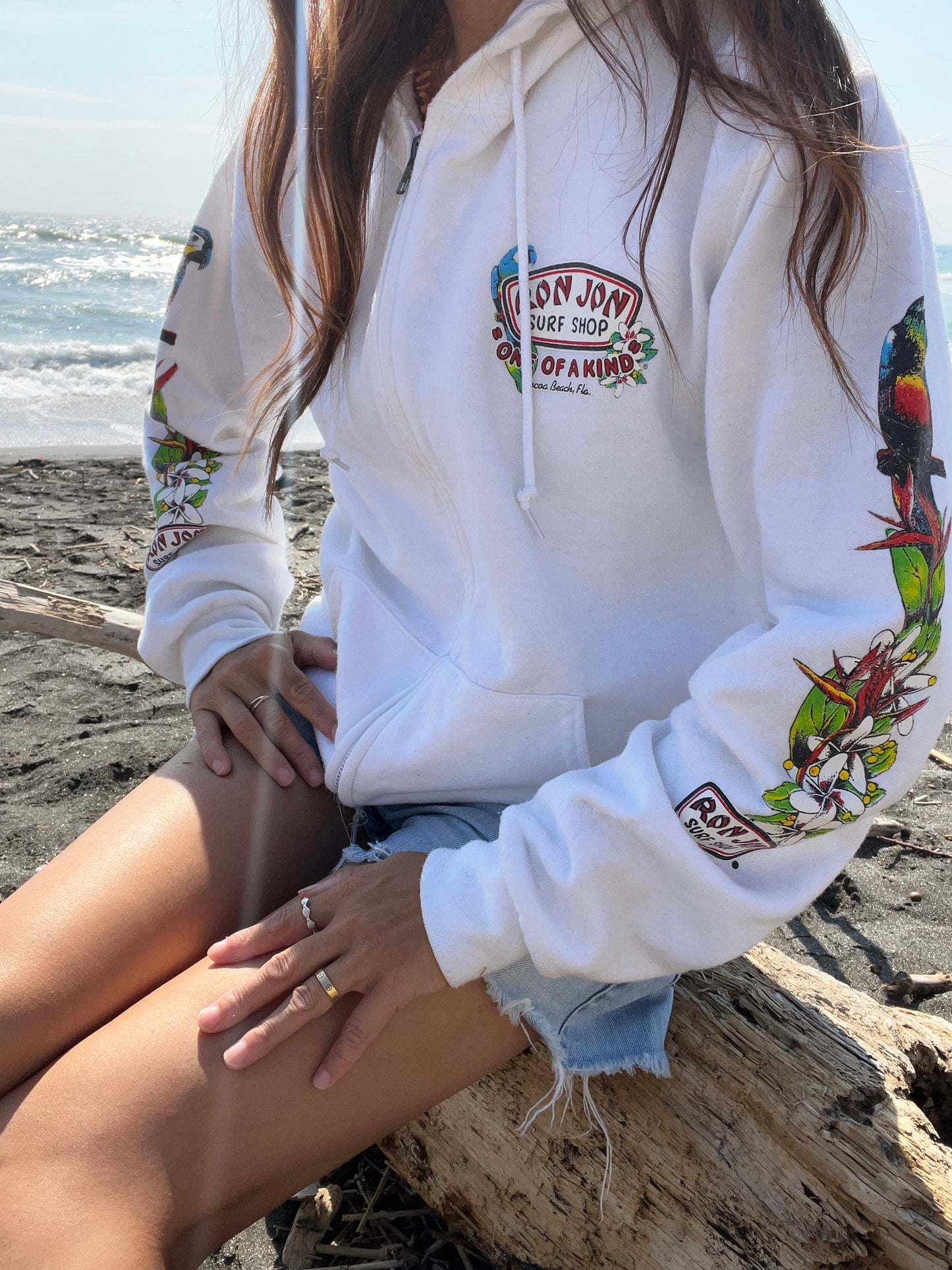 【RONJON SURF CLUB】Ronjon Surf Club Paradise surf Hoodie (men's S)