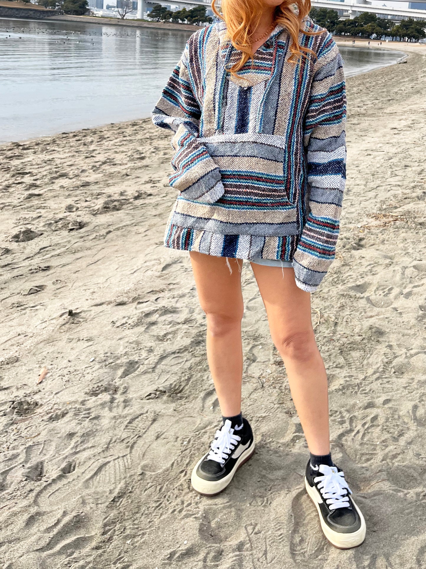 Molina Daxaca Mexican parka Baja Hoodie (size:L)