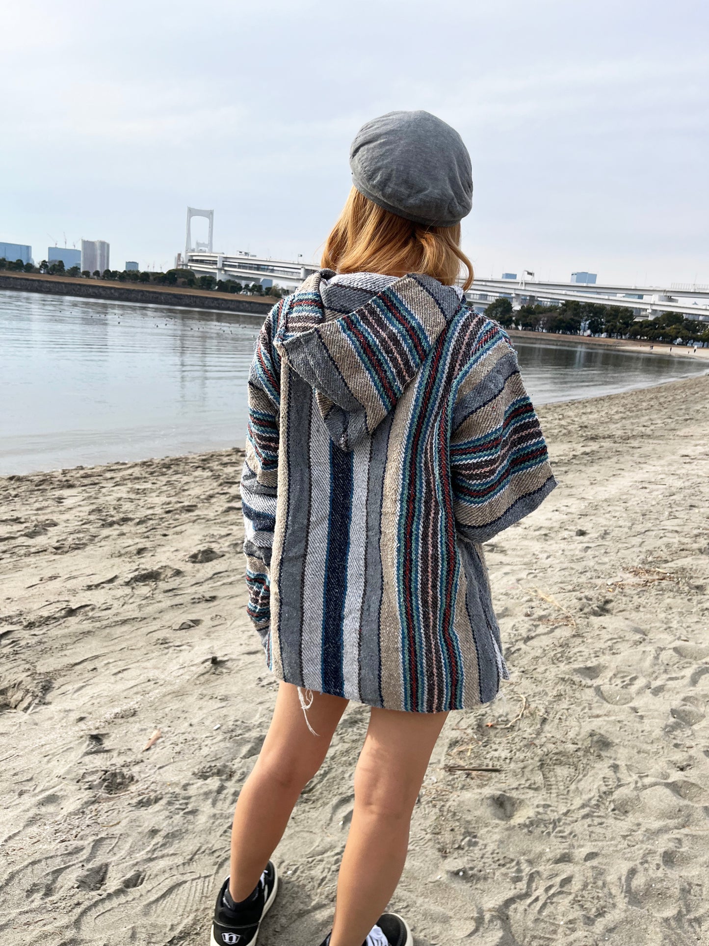 Molina Daxaca Mexican parka Baja Hoodie (size:L)