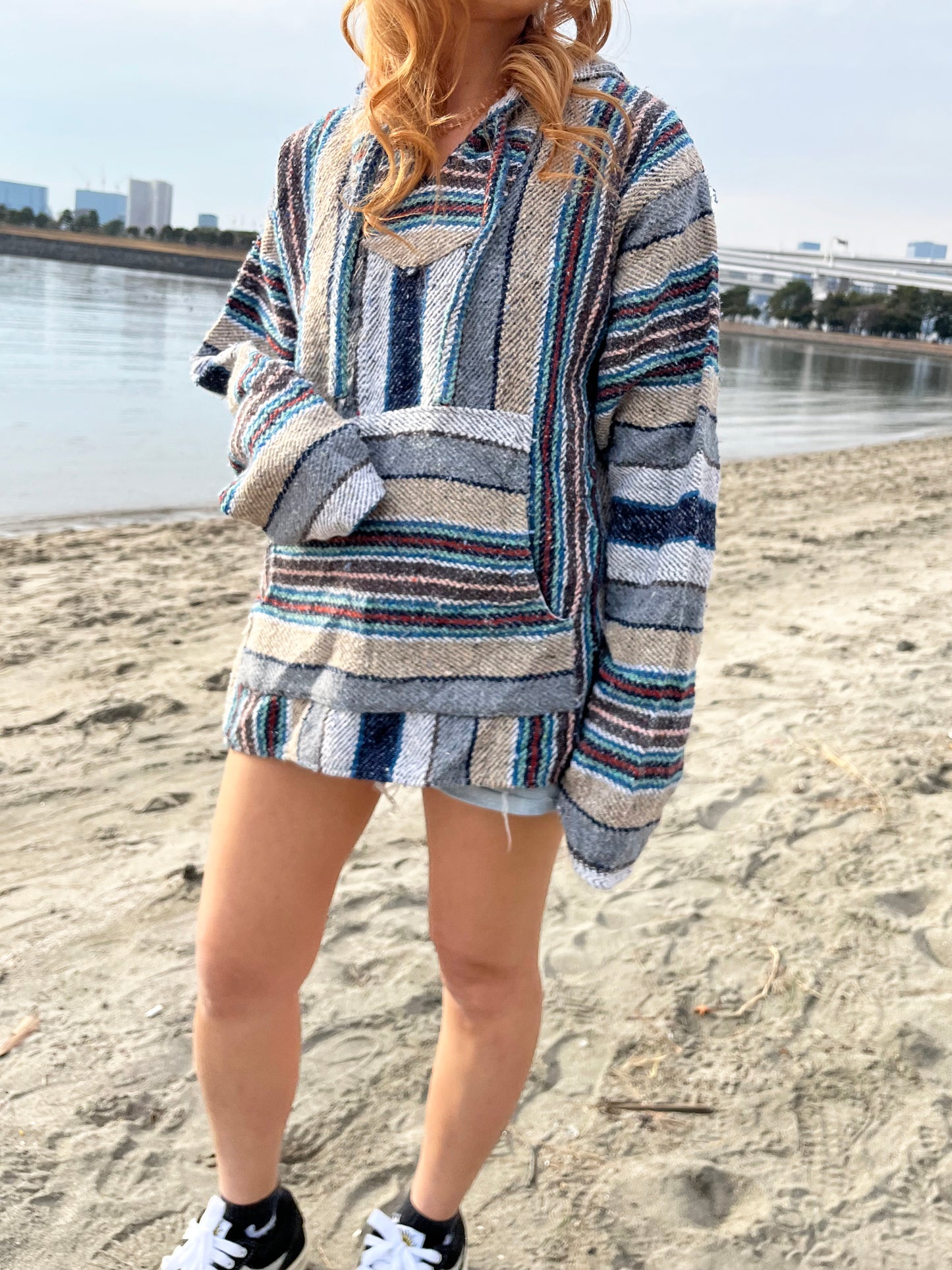 Molina Daxaca Mexican parka Baja Hoodie (size:L)