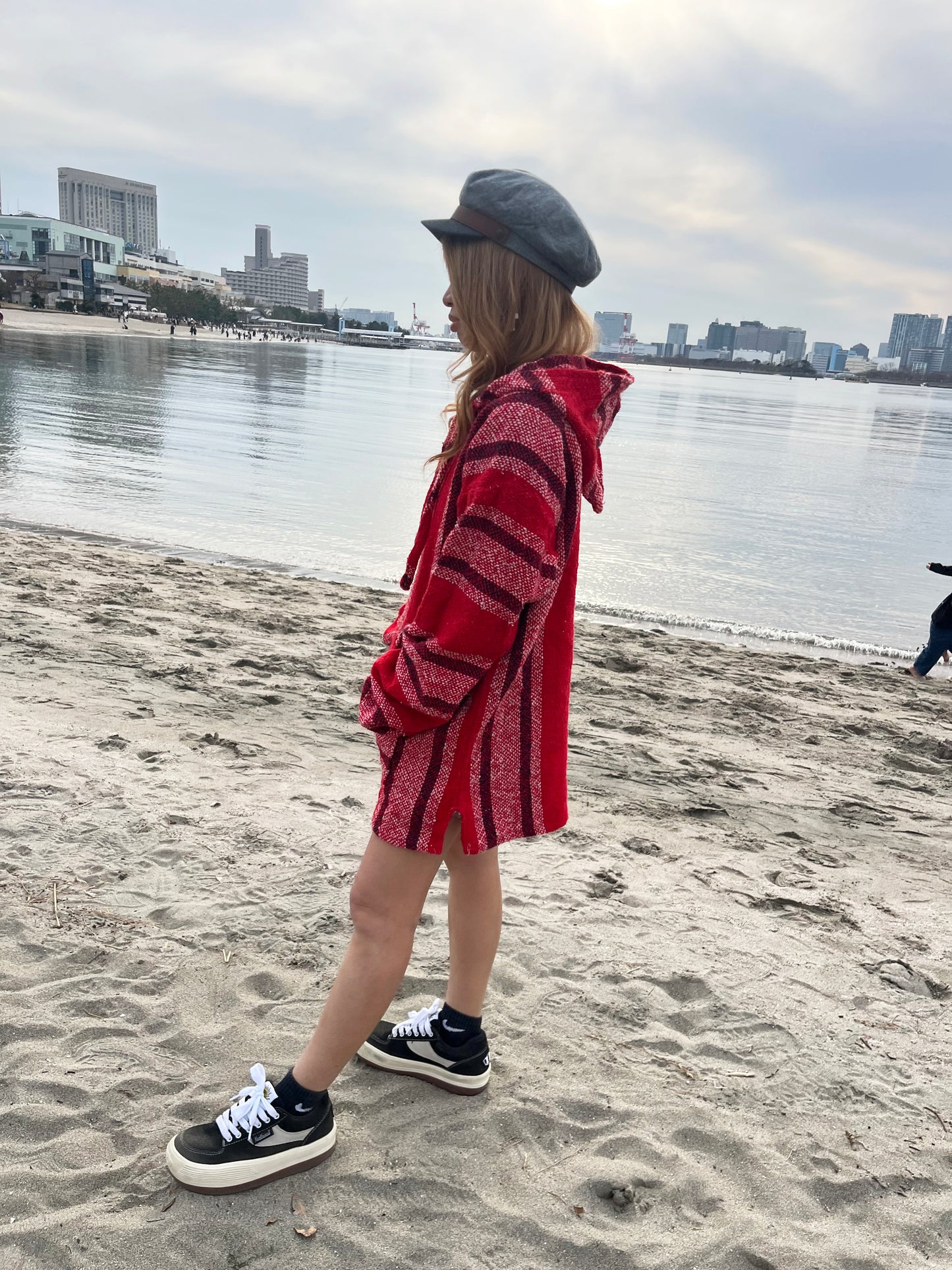 ARTESANIAS mexican parka Baja Hoodie (size:XL)