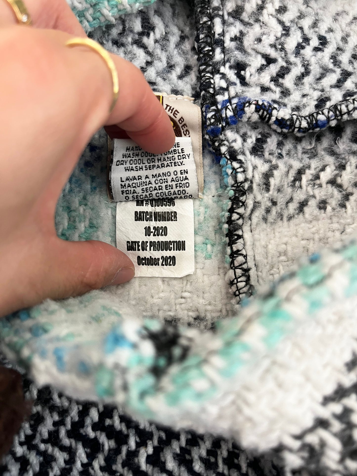 Earth Ragz Baja Hoodie white (size L)