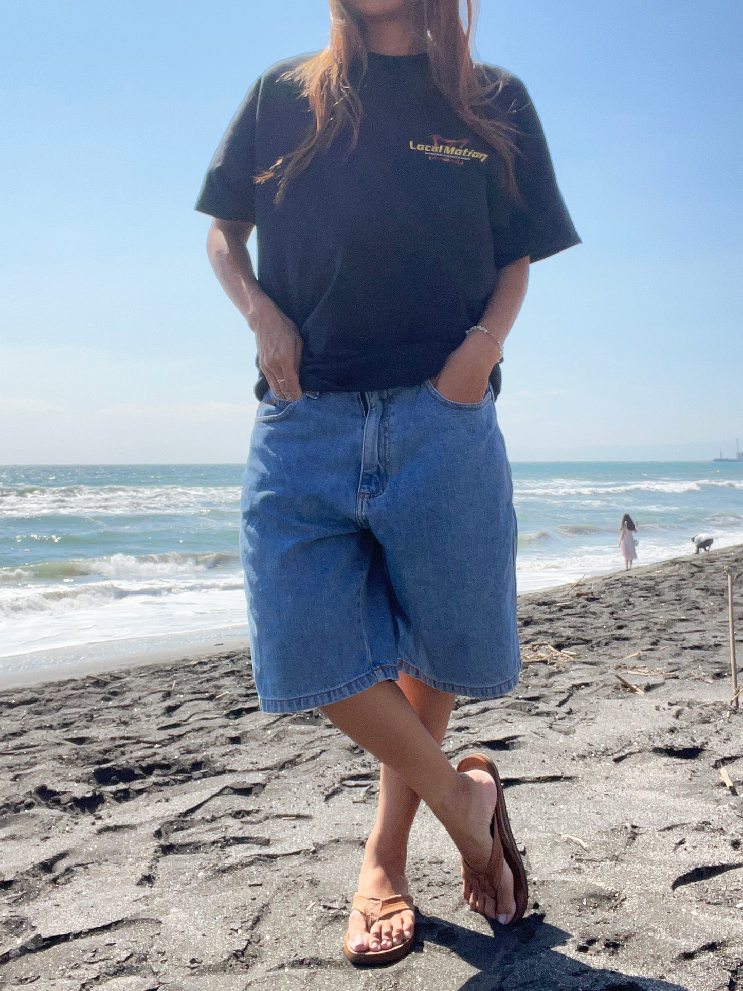 【Local Motion】00's Local motion Hawaiian island T-shirt (men's M)