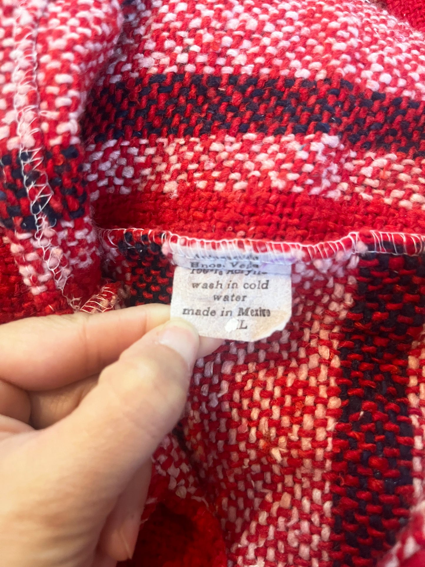 ARTESANIAS mexican parka Baja Hoodie (size:XL)