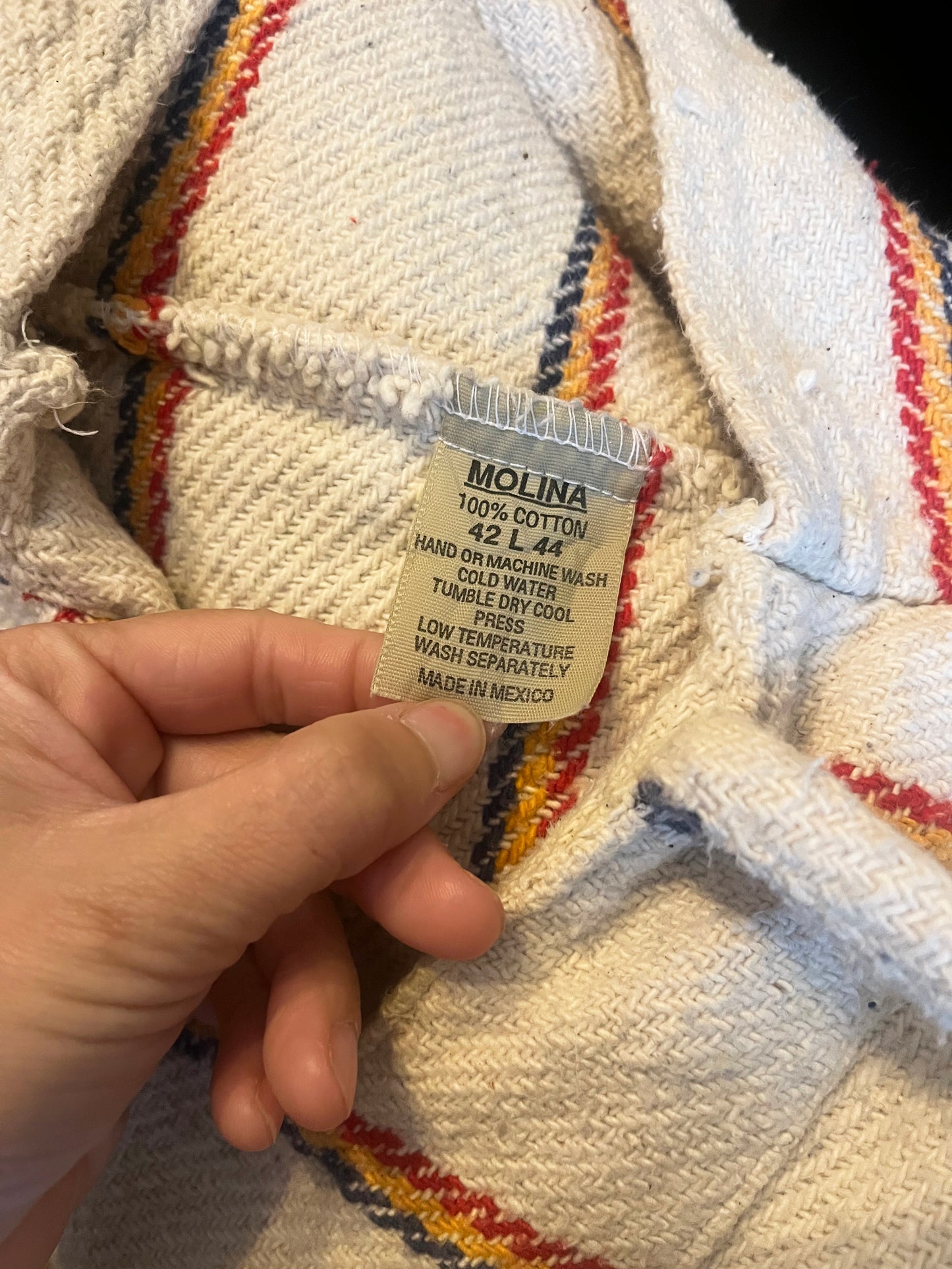 MOLINA Mexican parka Baja Hoodie (size:L)