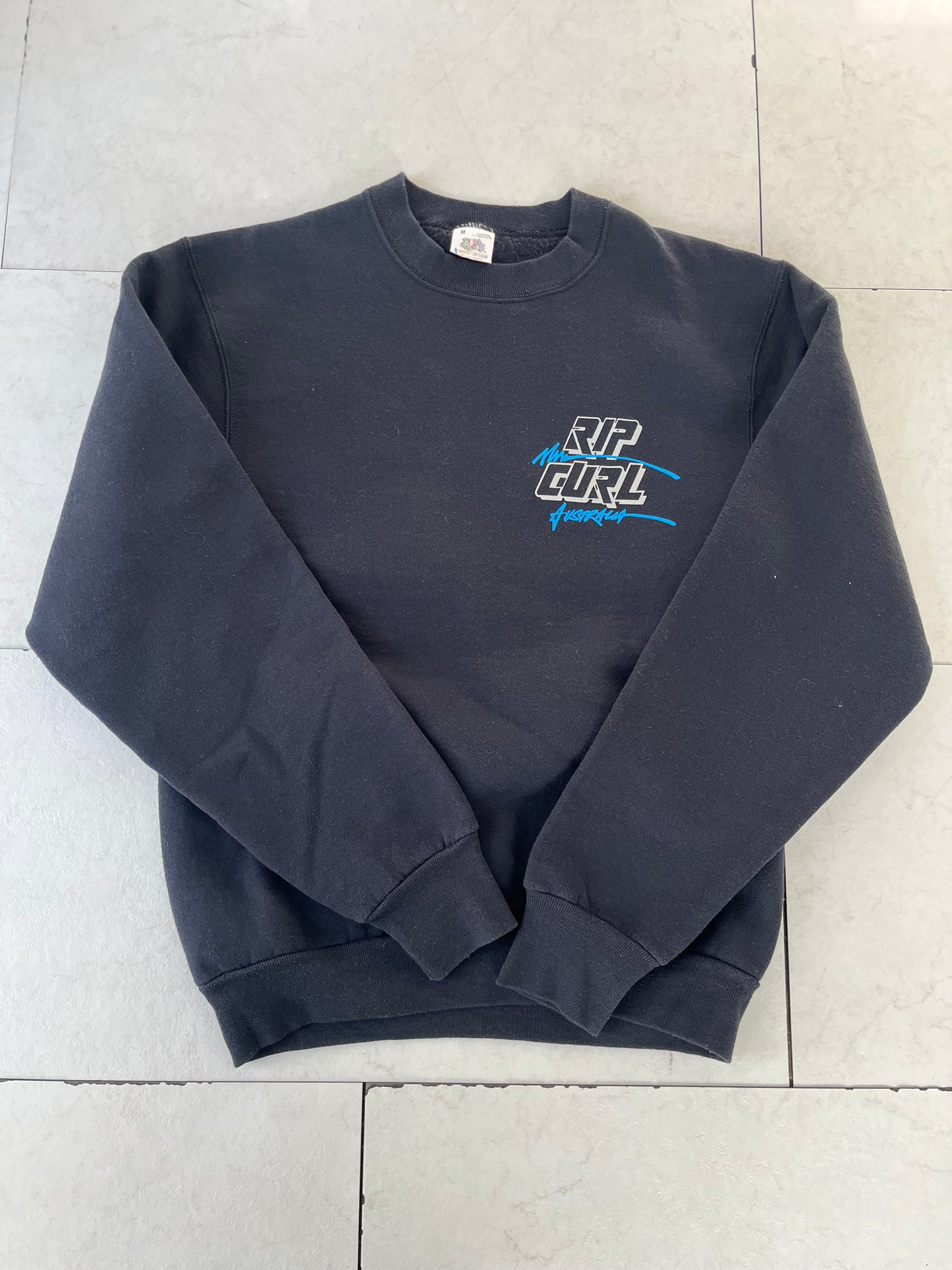 80's Ripcurl PUKAS PRO since 1989 Sweat Shirt Made in USA (size M)