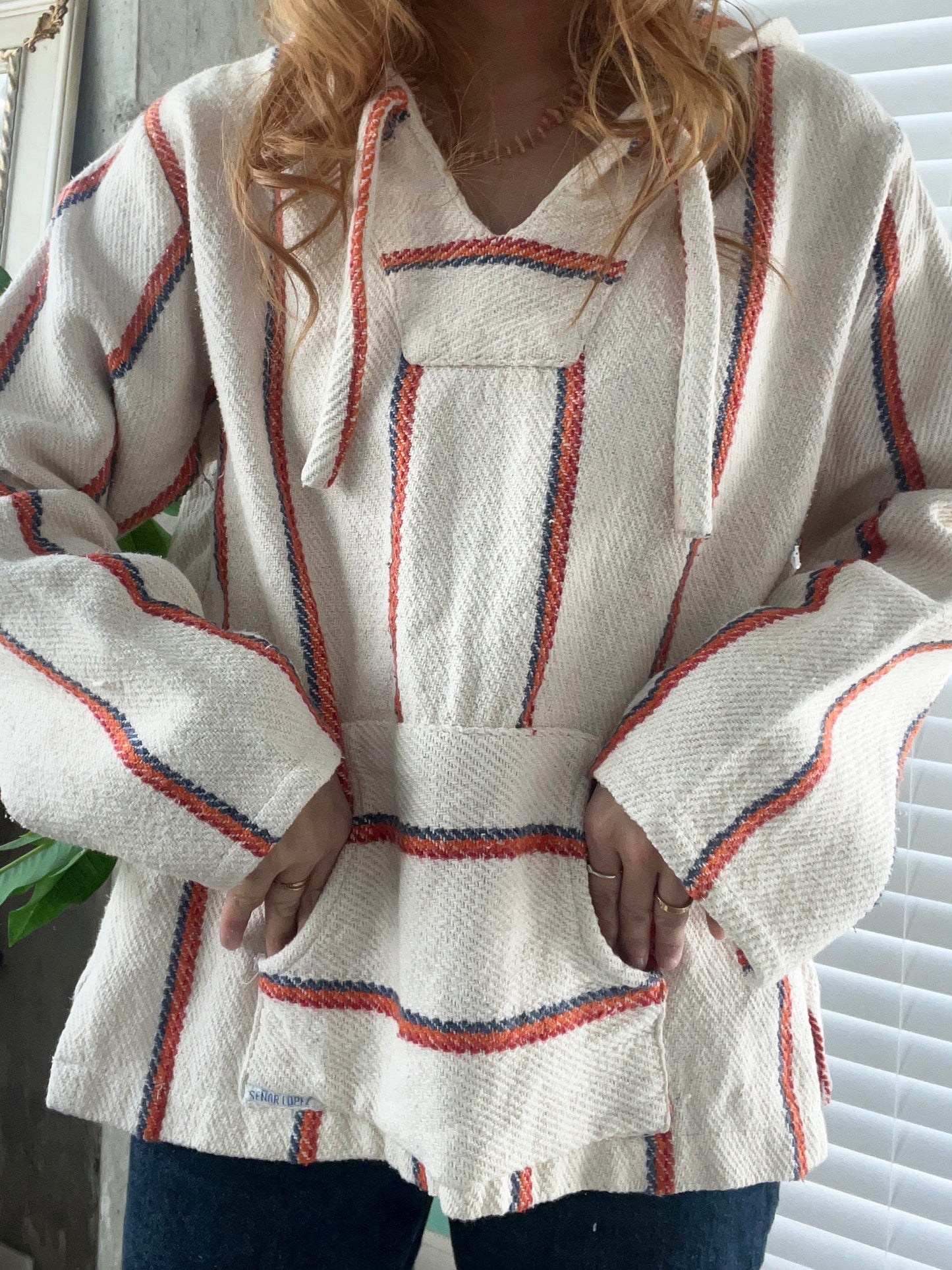 Seror Lopez of Santa Barbara mexican parka Baja Hoodie (women's M相当)