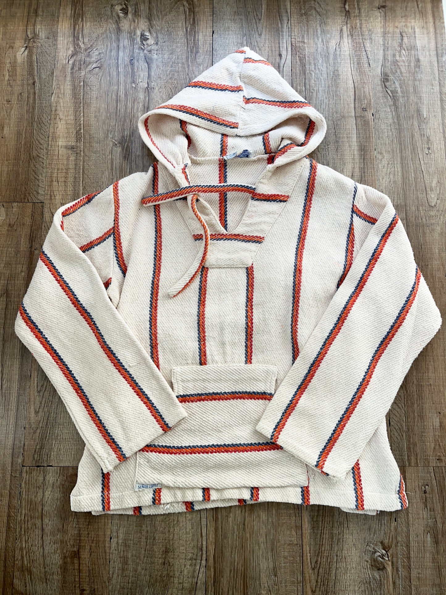 Seror Lopez of Santa Barbara mexican parka Baja Hoodie (women's M相当)