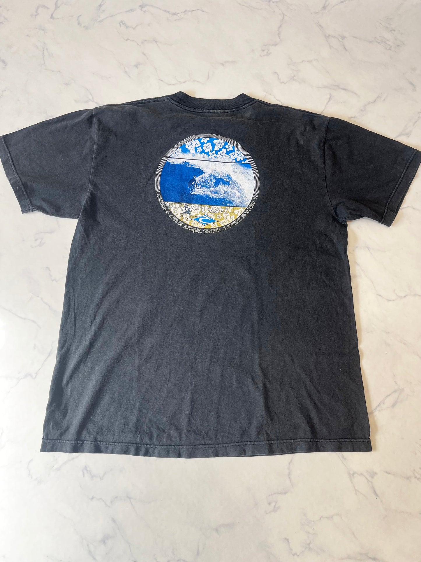 90's-00's RipCurl surfing T-shirt (men's L相当)