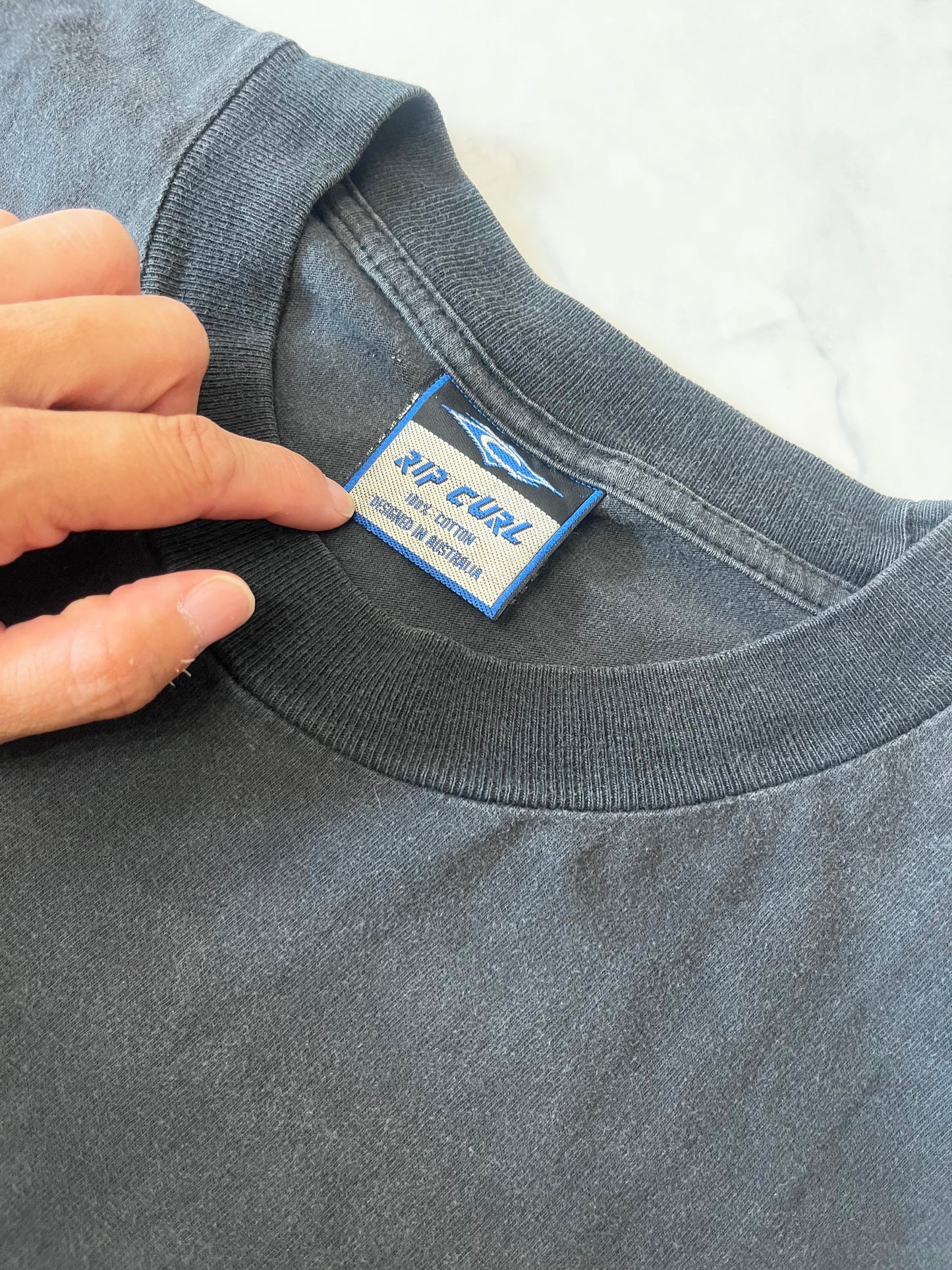 90's-00's RipCurl surfing T-shirt (men's L相当)
