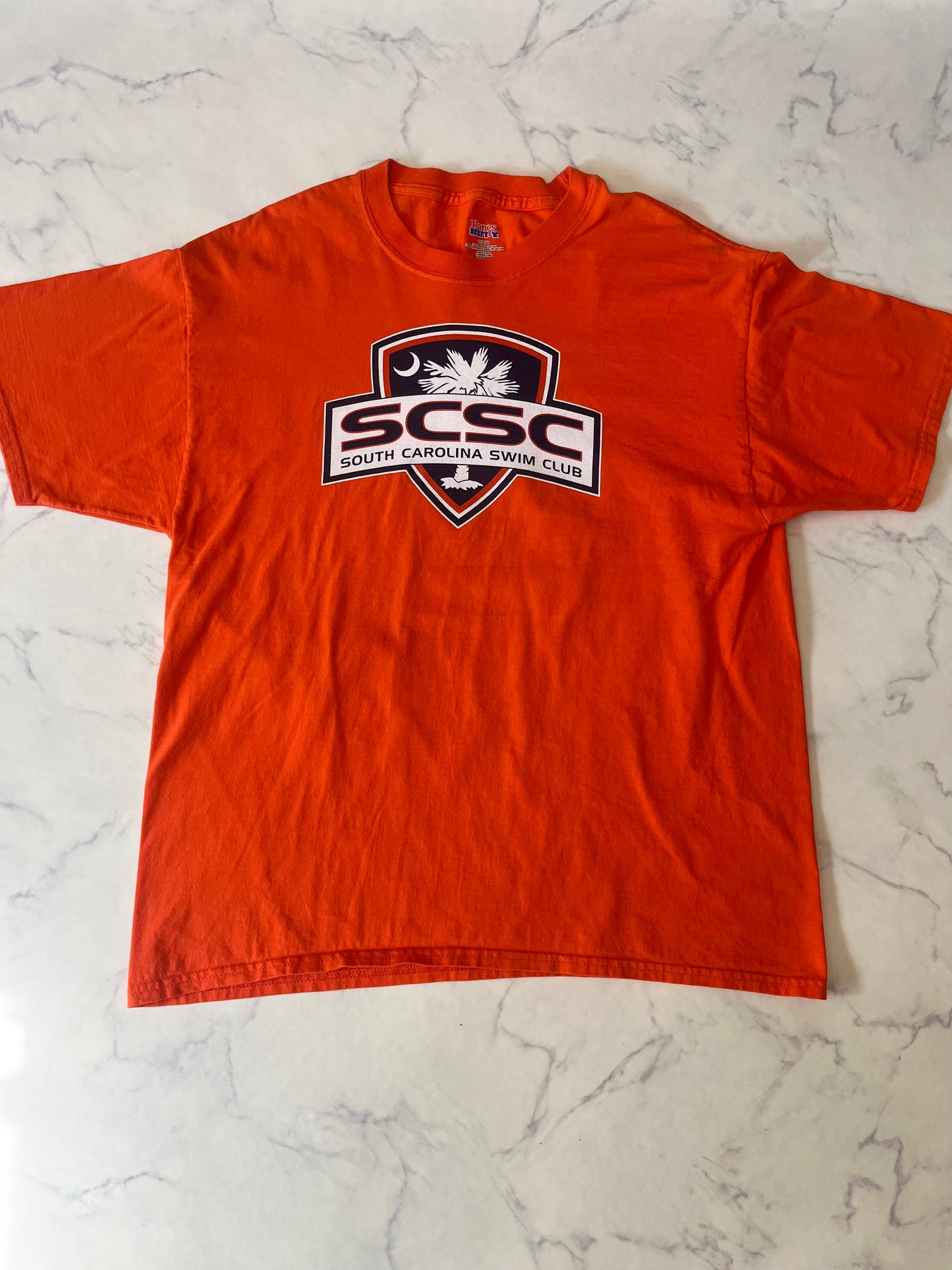00's Speedo South Carolina Swim Club T-shirt (men's L)