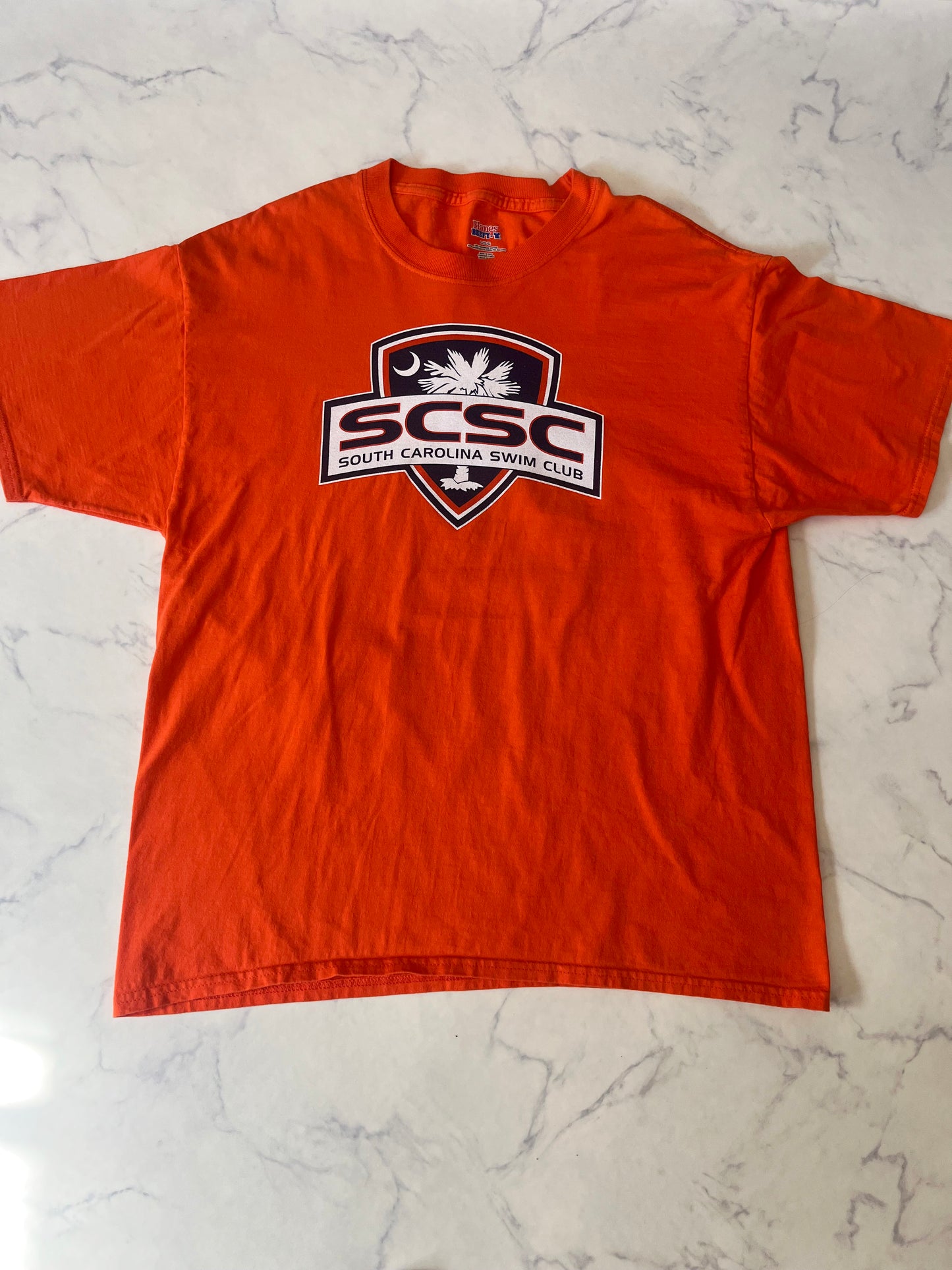 00's Speedo South Carolina Swim Club T-shirt (men's L)