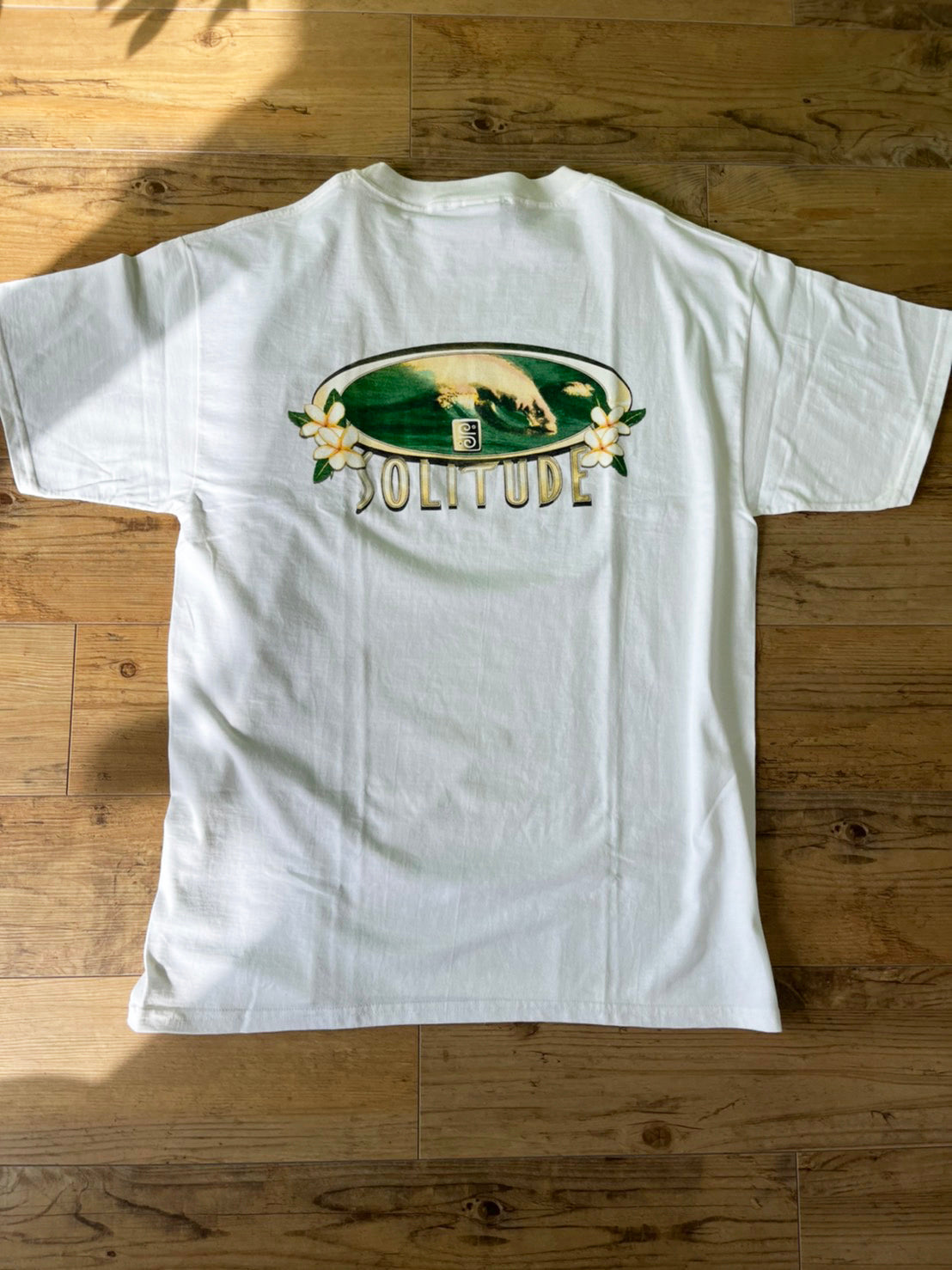 【Solitude】00's Y2K surf Big wave Art T-shirt Shaun Tomson (men's L)