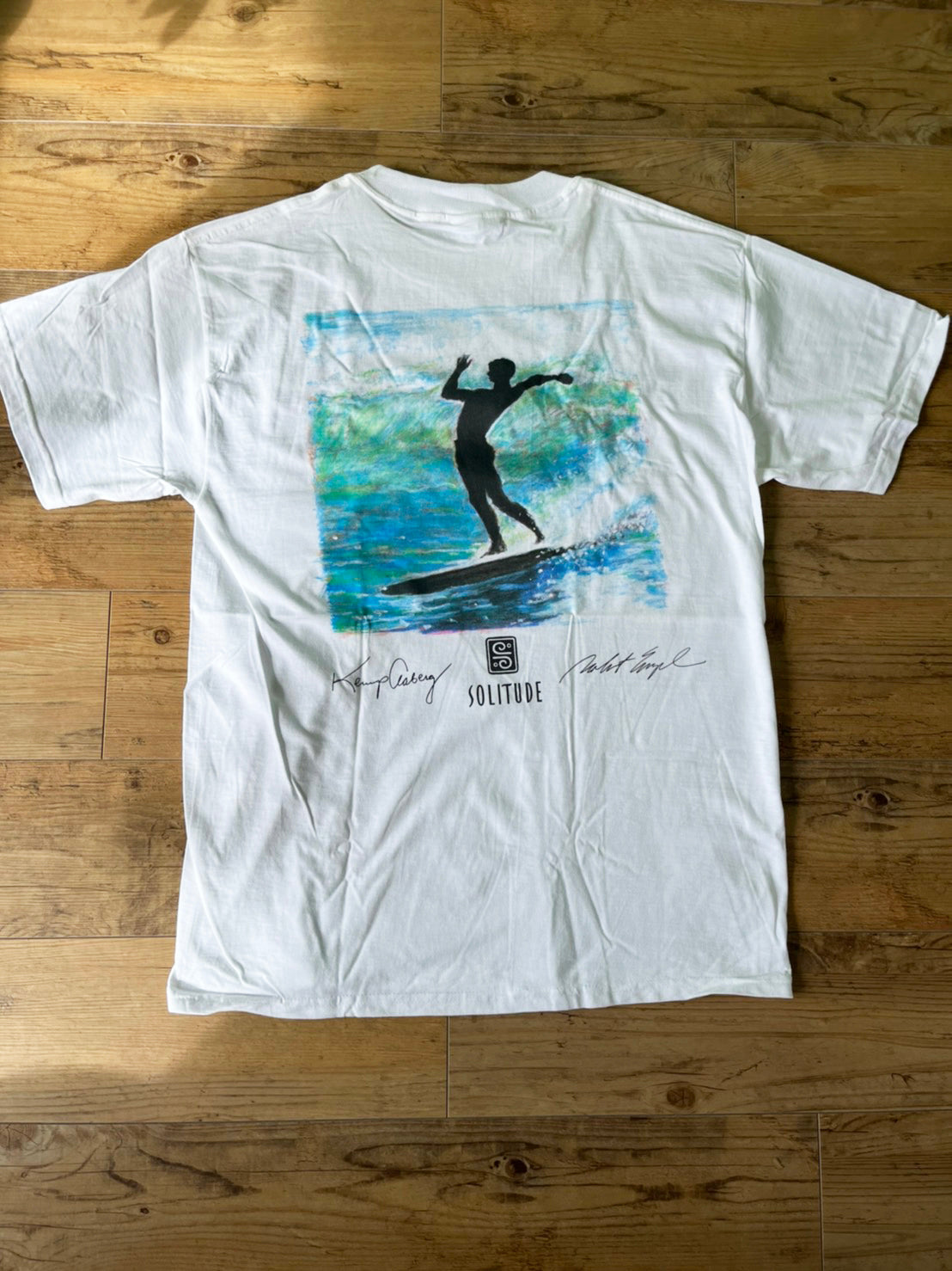 【Solitude】00's Y2K surf the waterman series Kemp Aaberg T-shirt (men's L)