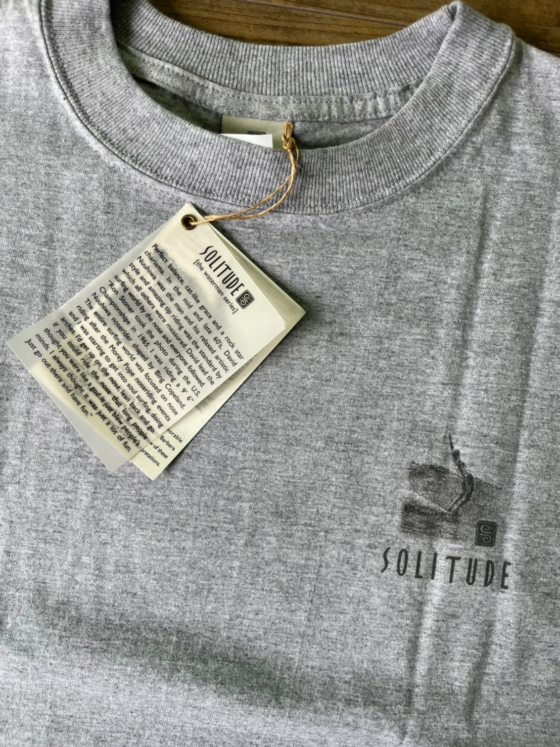 【Solitude】00's Y2K surf the waterman series Debit Nuuhiwa T-shirt (men's L)