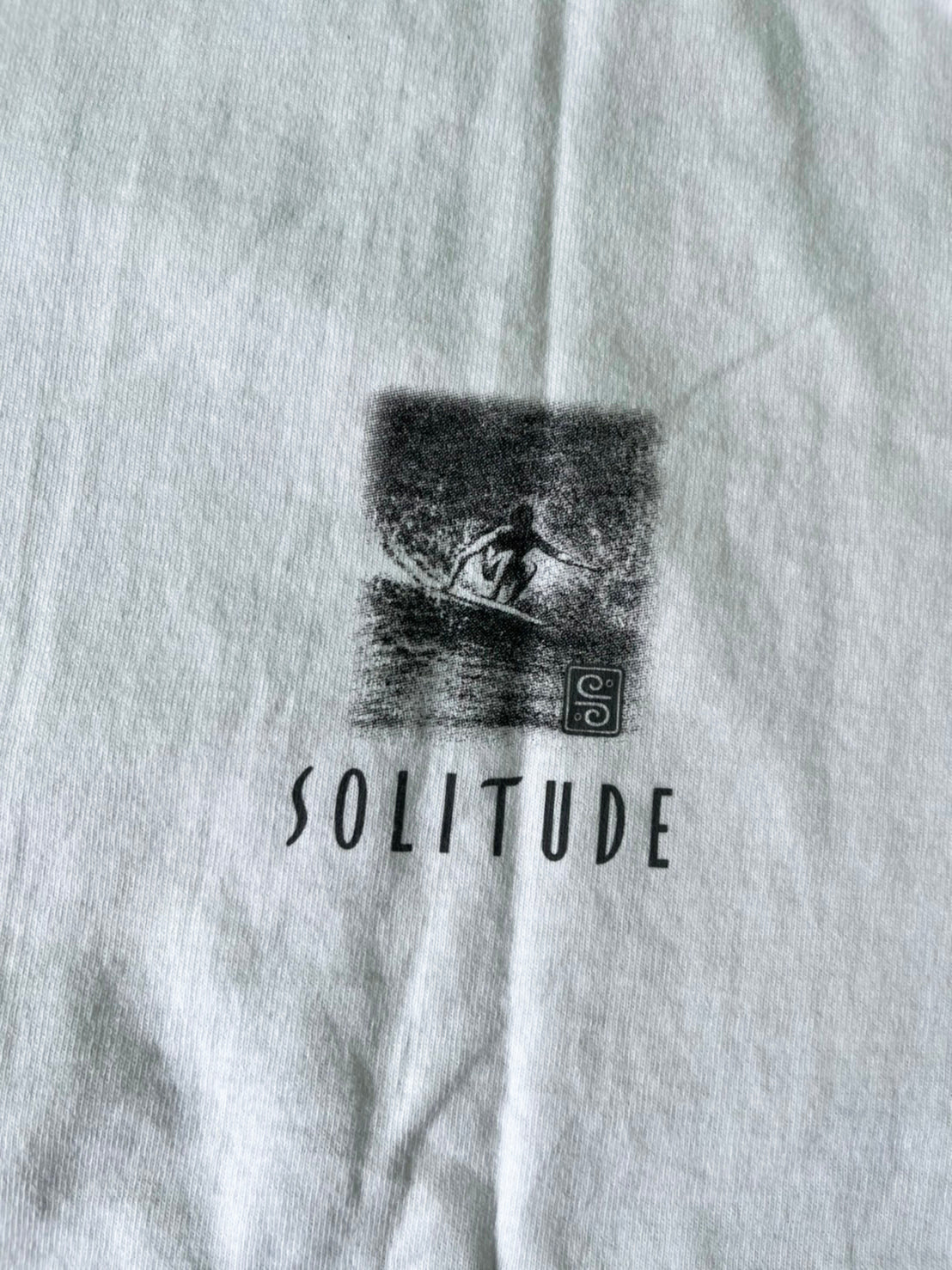 【Solitude】00's Y2K surf the waterman series John Peck T-shirt (men's L) ※カードなし