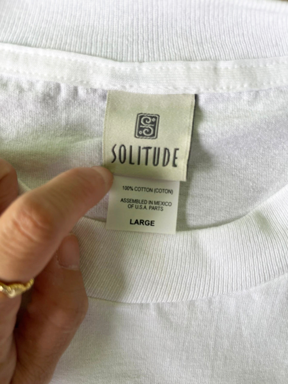 【Solitude】00's Y2K surf the waterman series John Peck T-shirt (men's L) ※カードなし