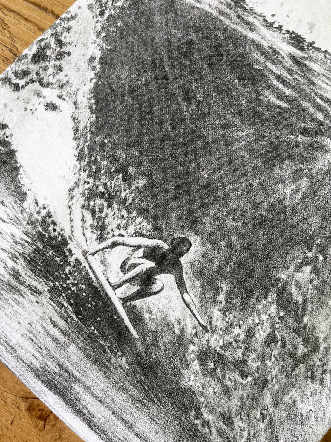 【Solitude】00's Y2K surf the waterman series John Peck T-shirt (men's L) ※カードなし