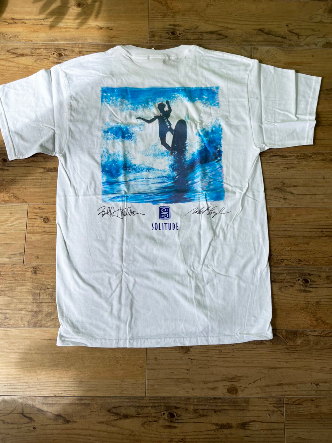 【Solitude】00's Y2K surf the waterman series Bill Hamilton T-shirt (men's L)