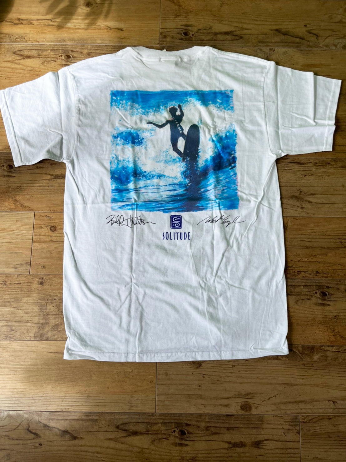 【Solitude】00's Y2K surf the waterman series Bill Hamilton T-shirt (men's L)