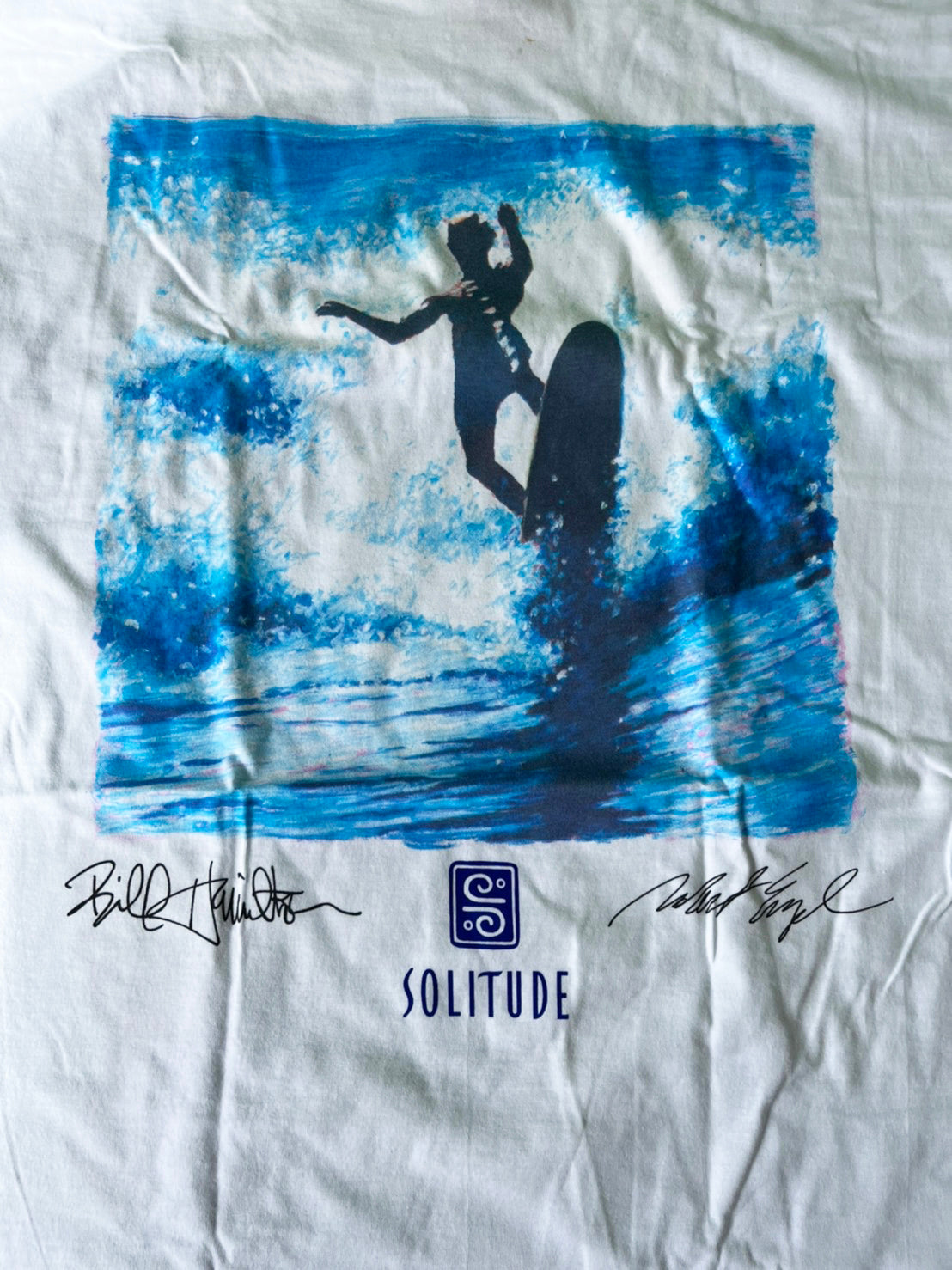 【Solitude】00's Y2K surf the waterman series Bill Hamilton T-shirt (men's L)