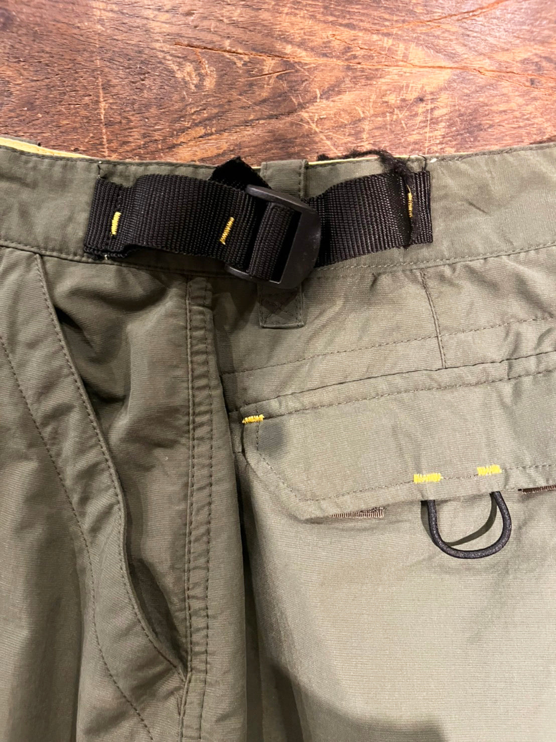 【Dead Stock】 90's sessions surf skate cargo pants (size:34inch)