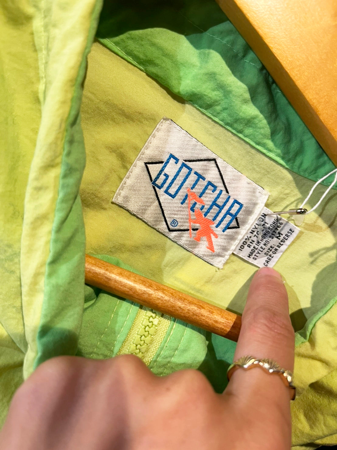 【GOTCHA】90's GOTCHA ANOLAK PARKA (men's M)