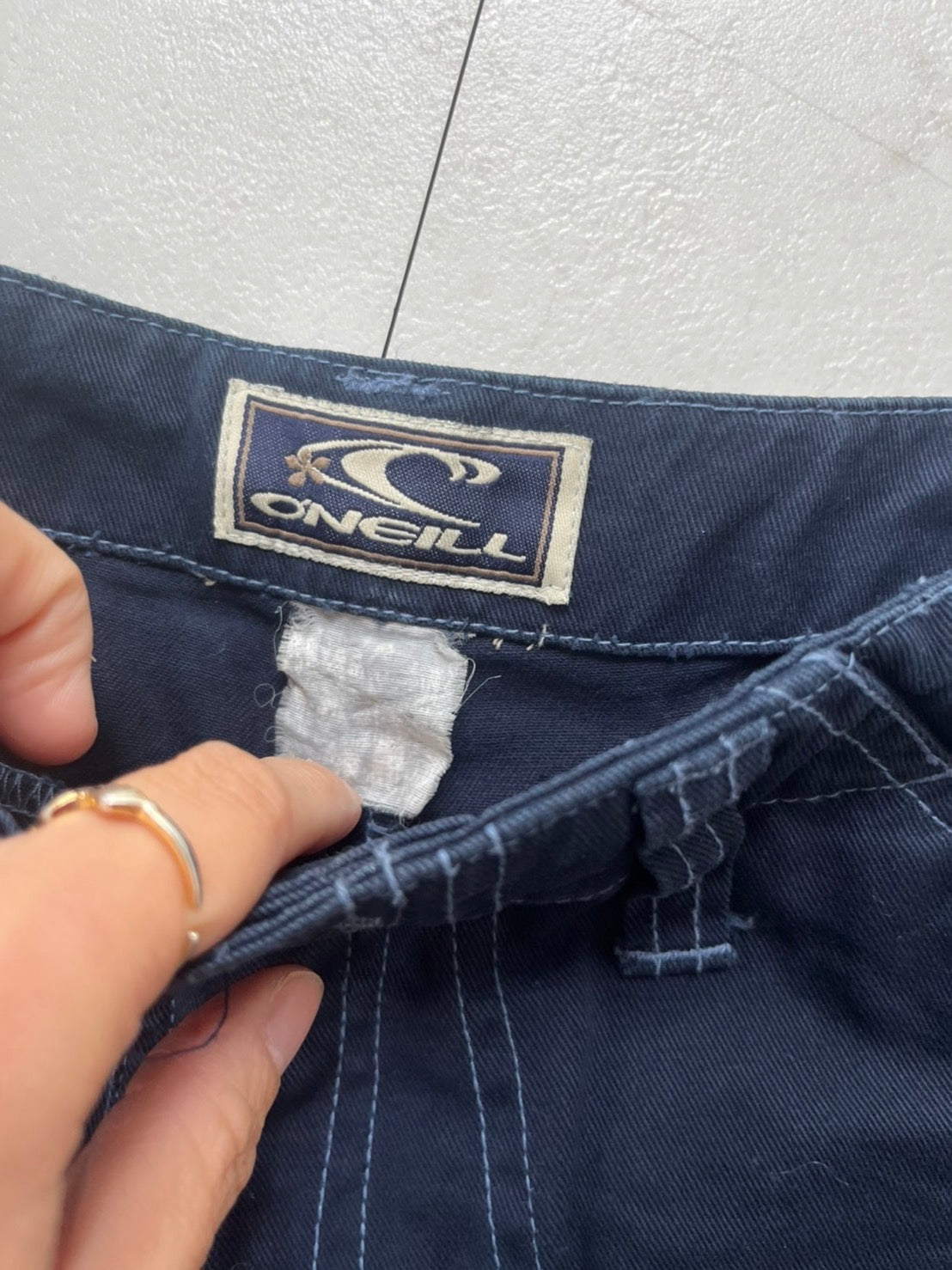00's O'neill Y2K surf cotton pants NAVY (size 3)