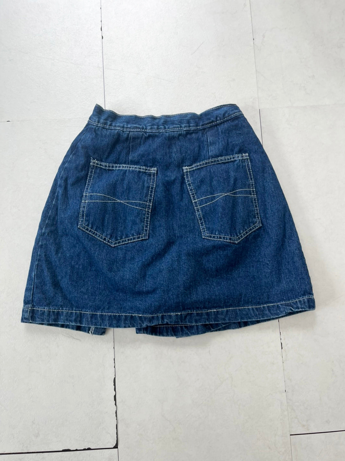 【SPOT SPORTS】90's spot sports Europian beach split skirt (women's S)