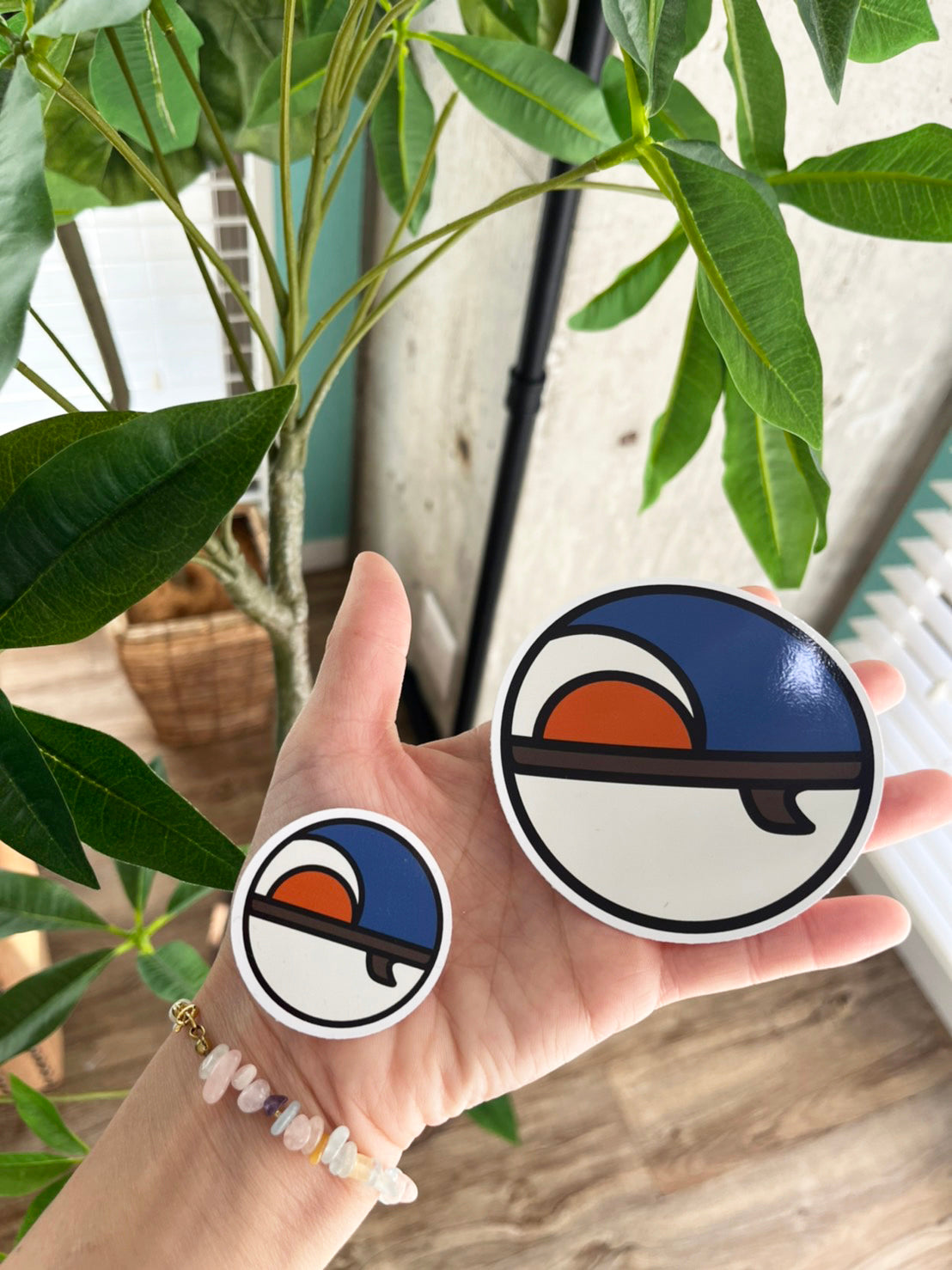 sup rising Original Logo sticker (W4.5cm SMALL)
