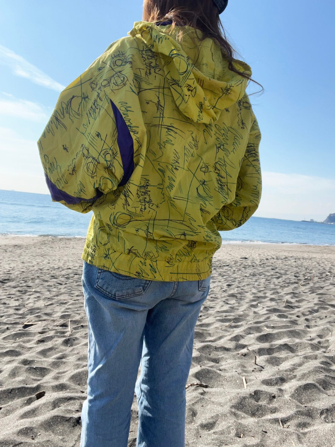 【Euro vintage】MECHANIC GARAGE BASIC nylon jacket (size 170)