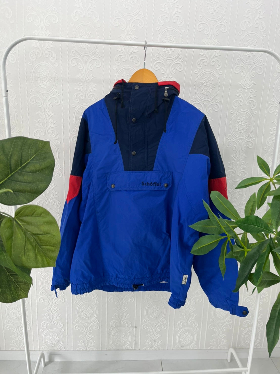 【Schoffel】 GORE-TEX Mountain parka blue color (men's XL相当)