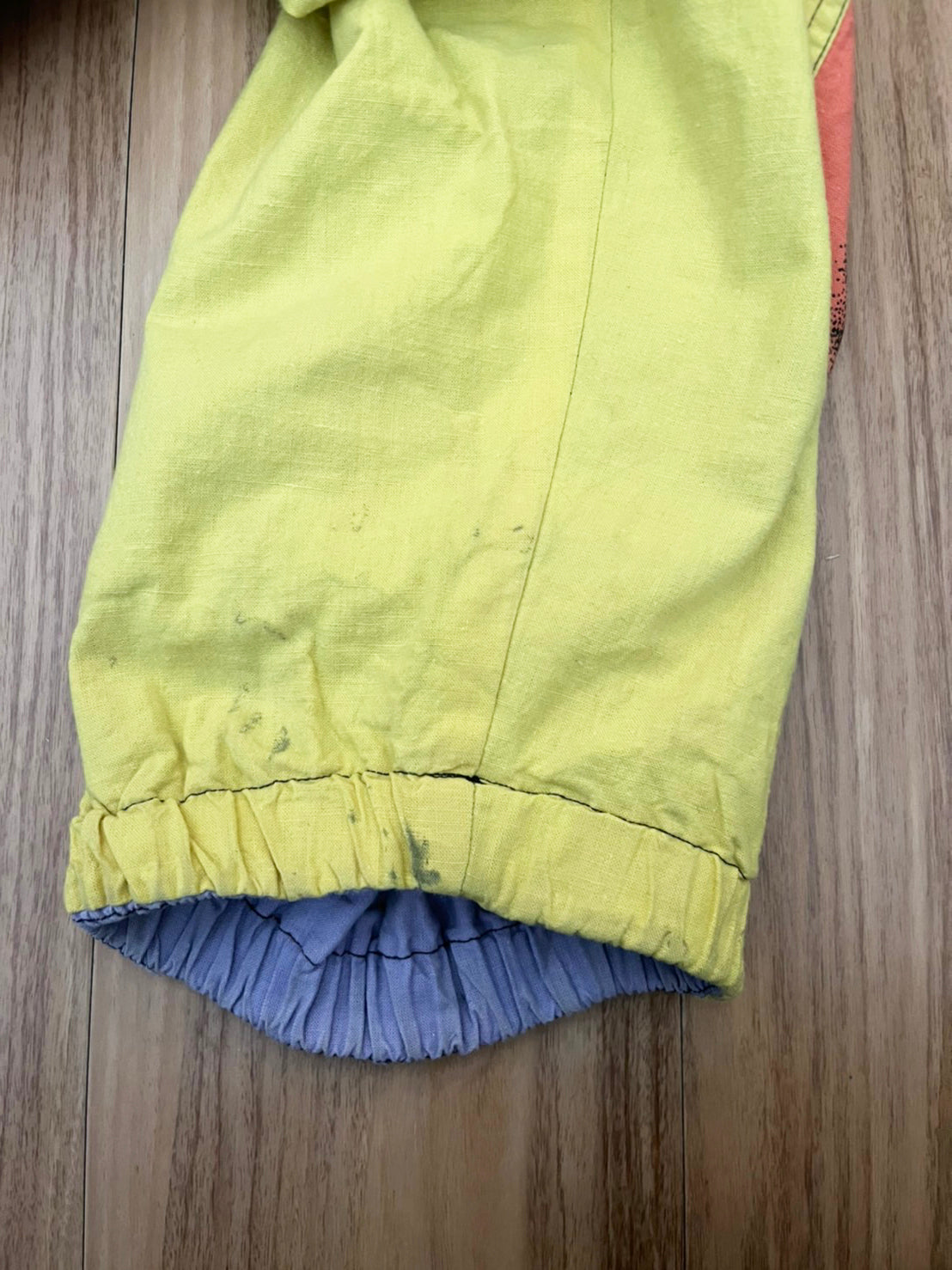 【vintage】Euro vintage surf skate crazy pattern cotton jacket (Lサイズ)