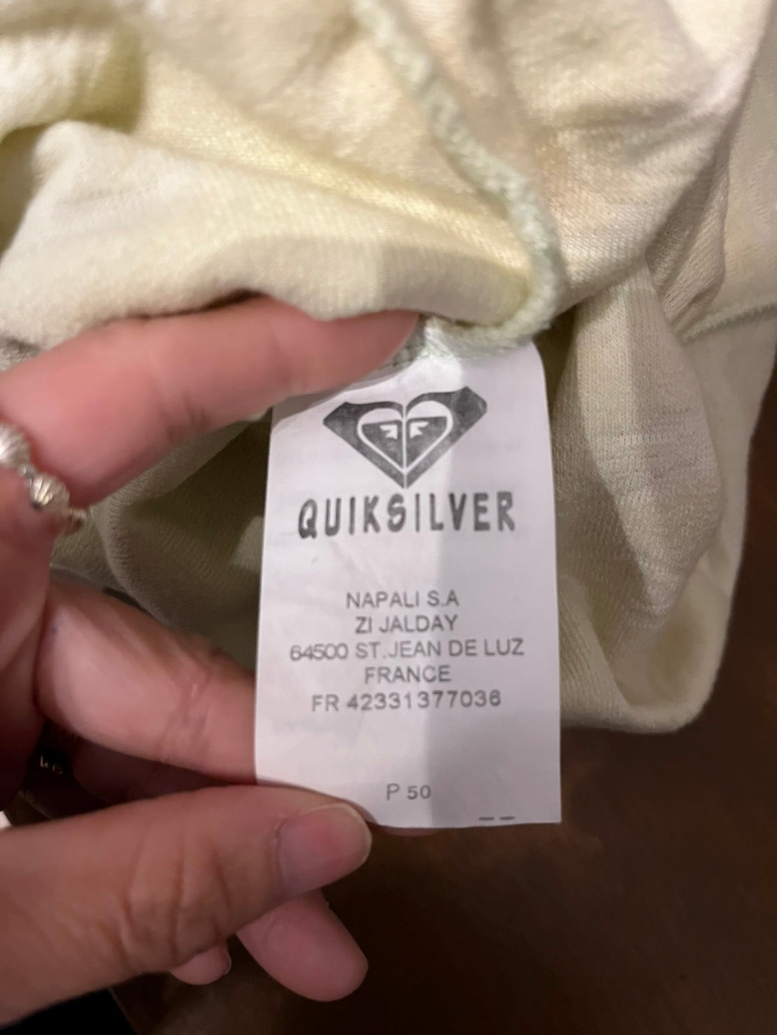 【quiksilver】 vintage quiksilver pile one peace Made in France (size 3)
