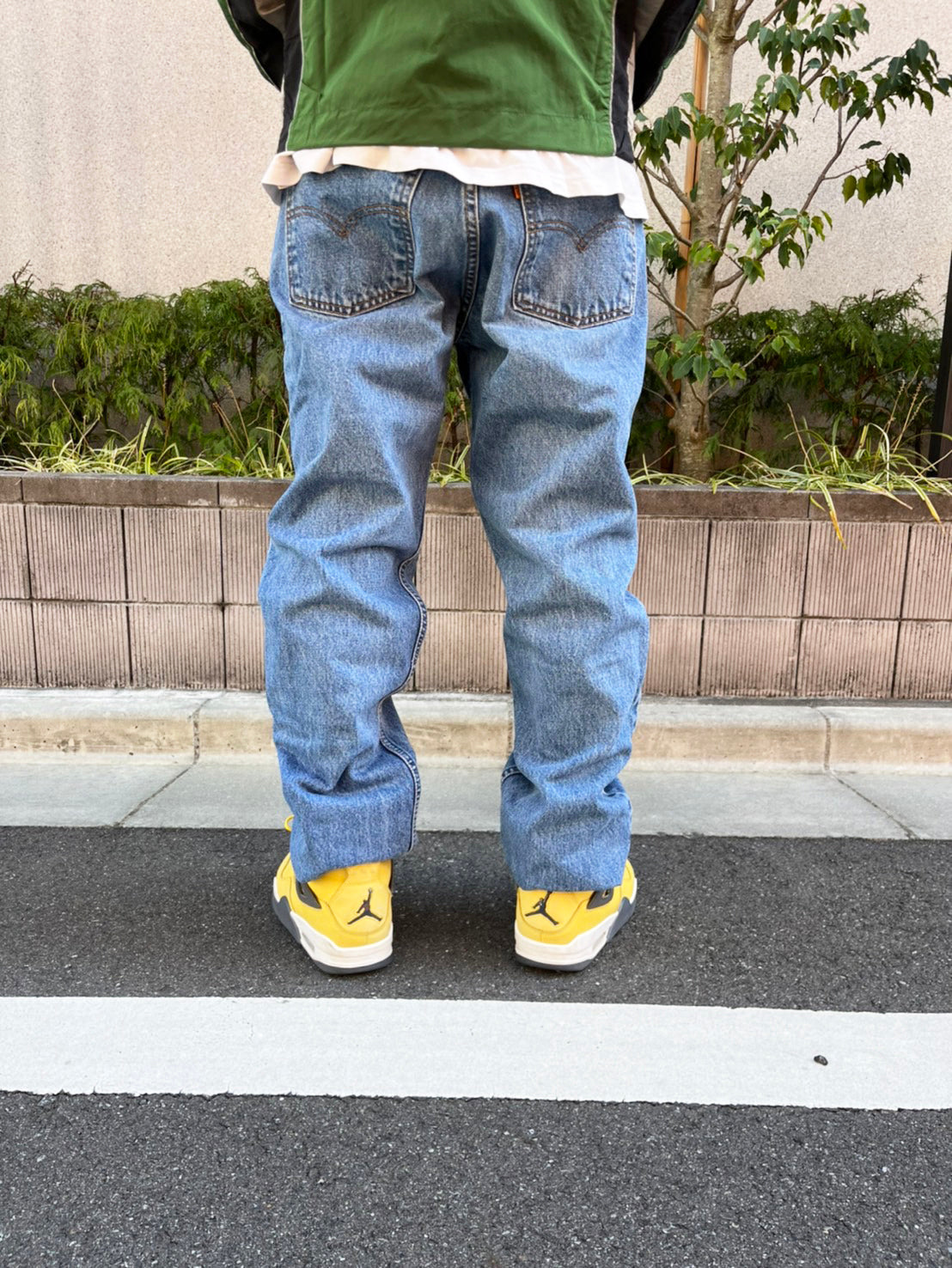EURO Levis 615 ユーロリーバイス ワイドテーパードデニム (W34 L34)